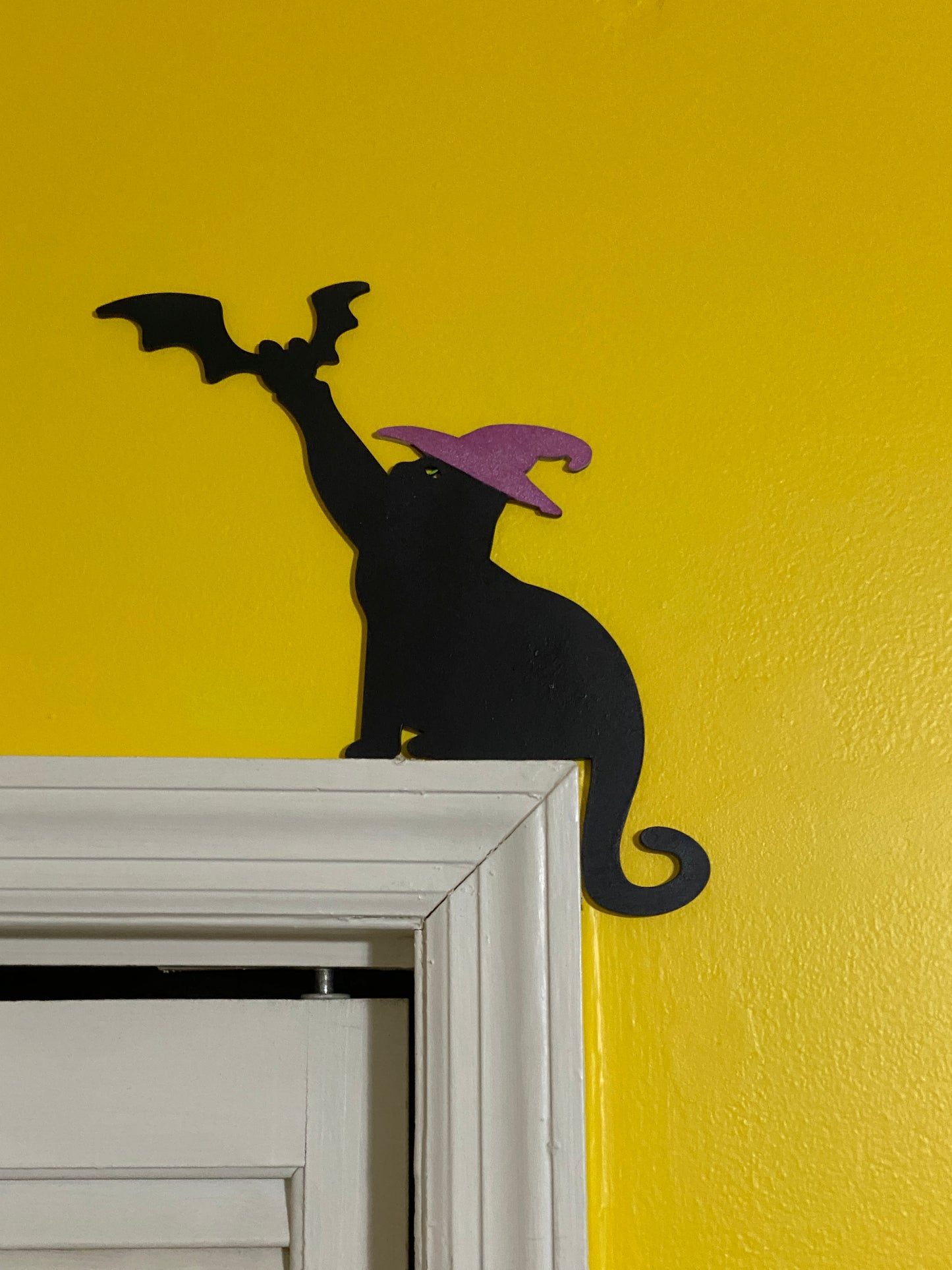 Halloween Theme Doorframe Corner Accent Laser Cut Out Blank