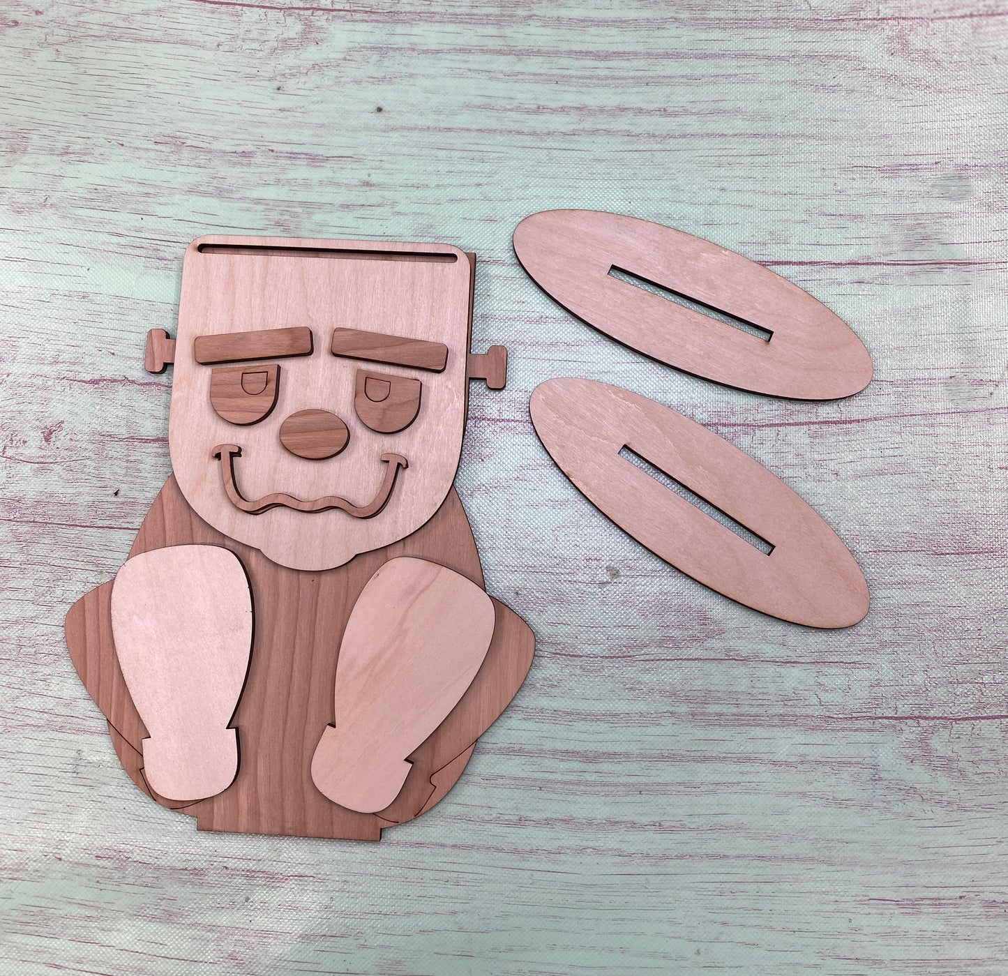 Frankenstein Shelf Sitter / Halloween Decor / Laser Cut Door Hanger / Blanks for DIY Project