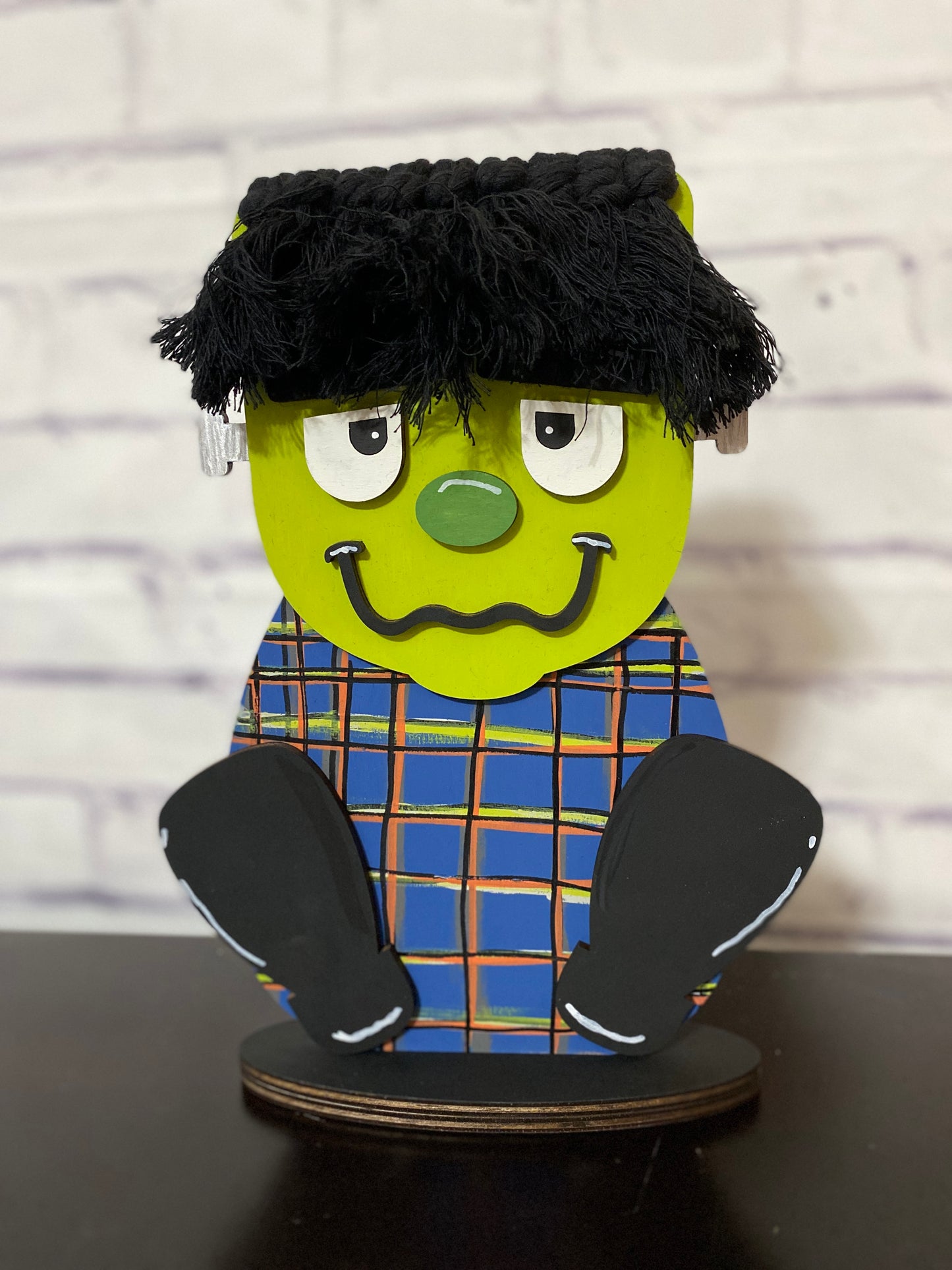 Frankenstein Shelf Sitter / Halloween Decor / Laser Cut Door Hanger / Blanks for DIY Project