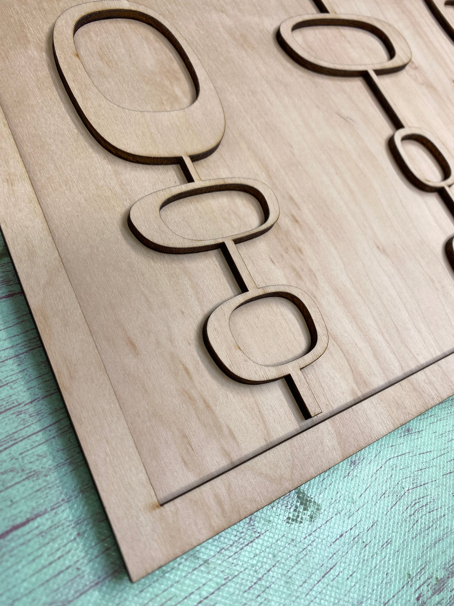 Handmade Mid-Century Modern Wall Decor, Retro Welcome Door Hanger, Retro Wall Art, Atomic Art Sign, Wooden Mid-Century Modern Sign,
