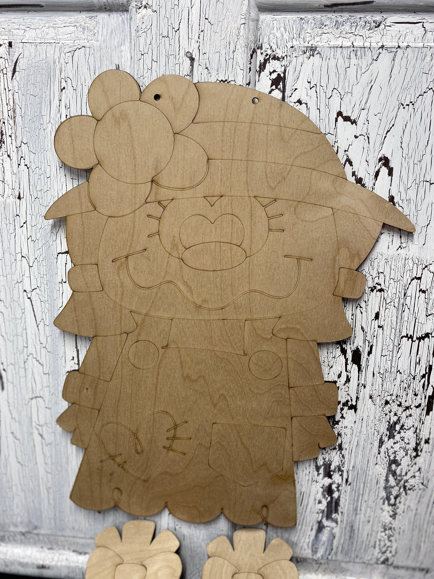 Scarecrow or Ms Scarecrow Ribbon Leg Paint With Me Online Paint Party / Virtual Workshop