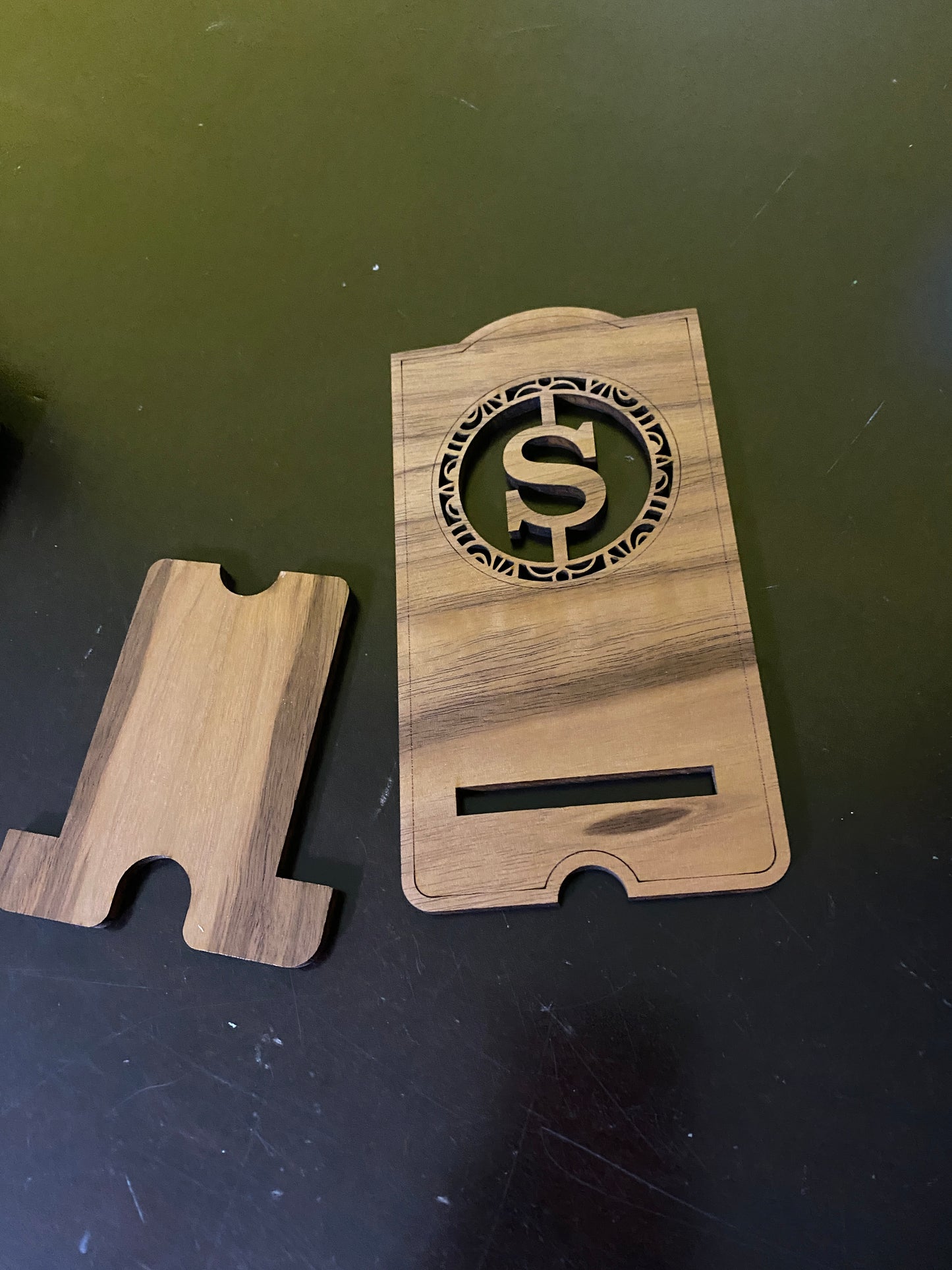 Monogram / Initial Cell Phone or Tablet Stand Laser Cut Blanks