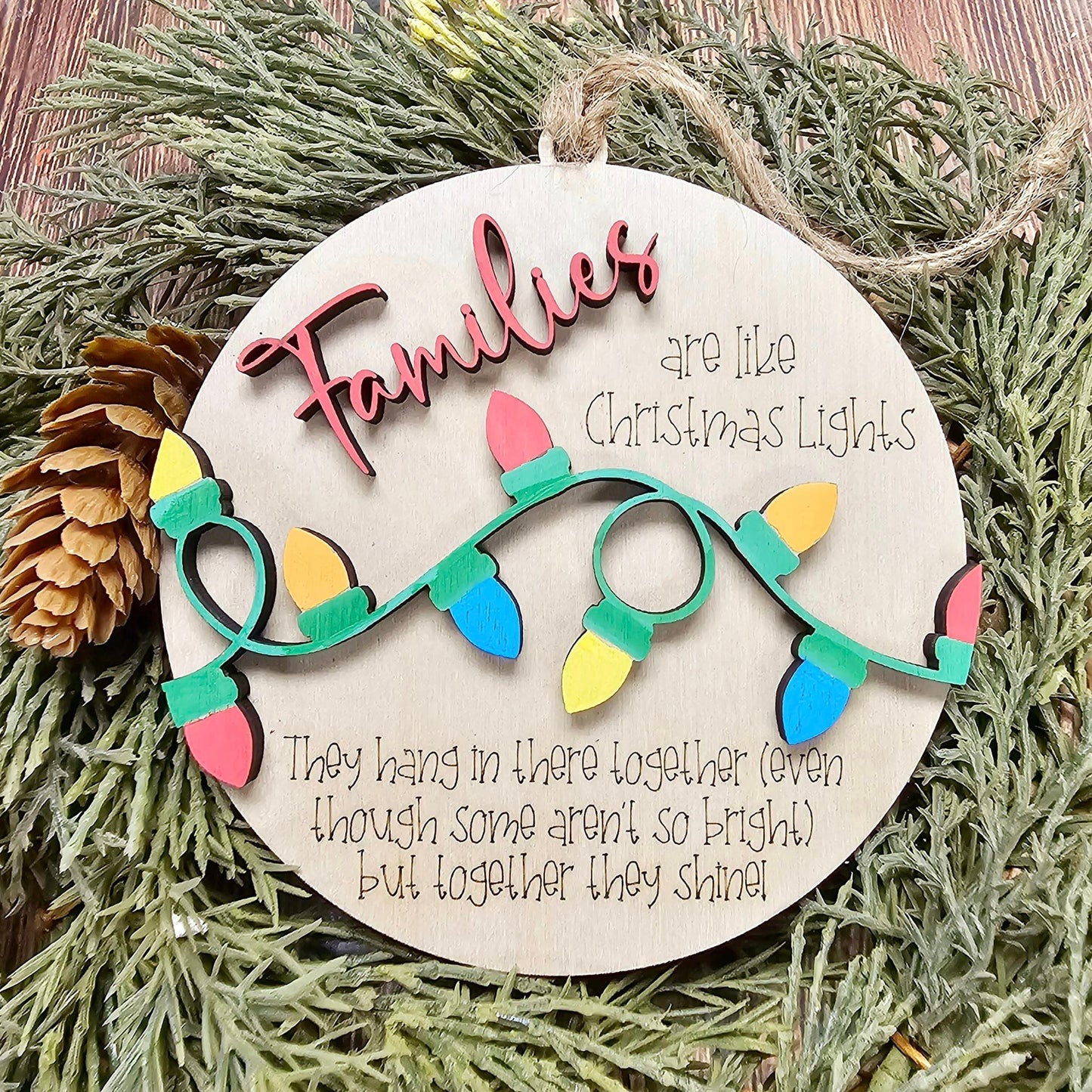 Christmas Light Ornaments, Ornament Exchange, Holiday Ornament, Christmas Ornaments