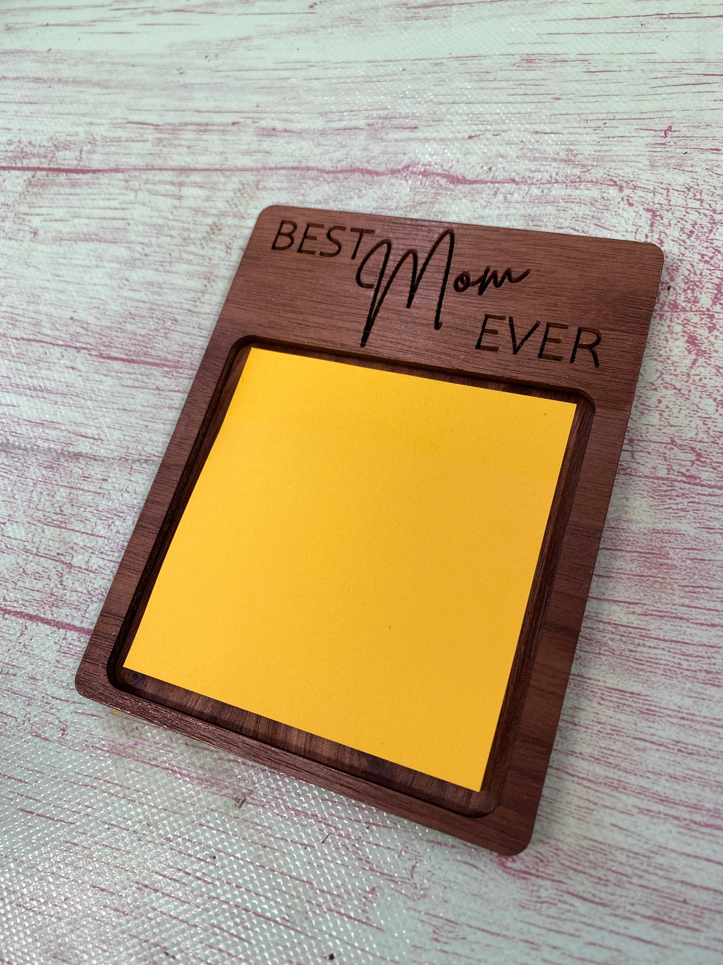 Sticky Note Holder / Teacher Appreciation / End of Year / Office Gifts / Gifts for Mom or Dad