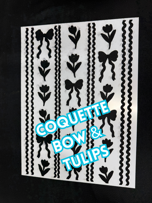 Borders / Stripes Laser Cut Mylar Stencil – Reusable Stencil for Walls, Wood Signs & Furniture | Boho, Floral, Check & Harlequin Patterns | 11.5 x16 (Copy)