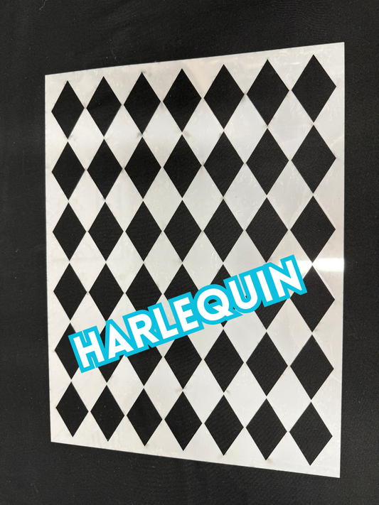 Patterns / Geometric Designs Laser Cut Mylar Stencil – Reusable Stencil for Walls, Wood Signs & Furniture | Boho, Floral, Check & Harlequin Patterns | 11.5 x16 (Copy)