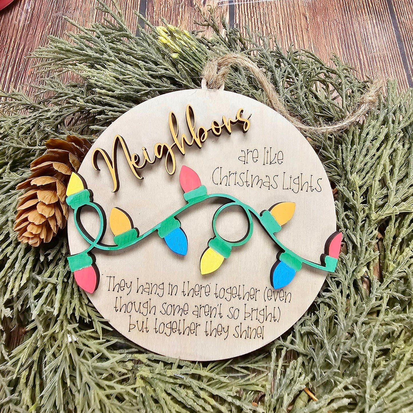 Christmas Light Ornaments, Ornament Exchange, Holiday Ornament, Christmas Ornaments