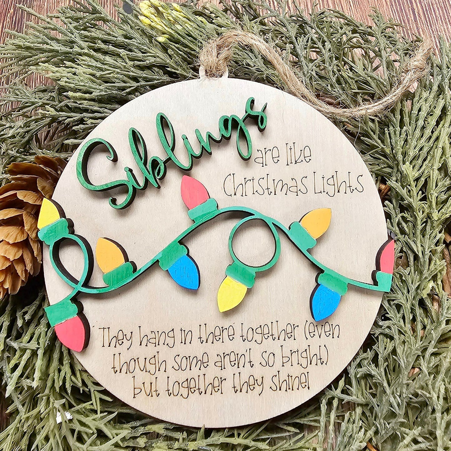 Christmas Light Ornaments, Ornament Exchange, Holiday Ornament, Christmas Ornaments