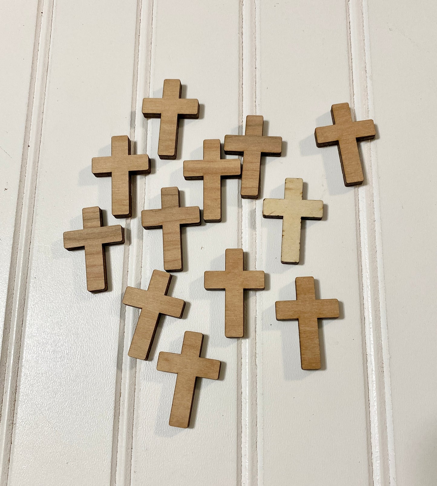 Cross Shape Little Bitty / MINI Laser Cut Blank for DIY Project