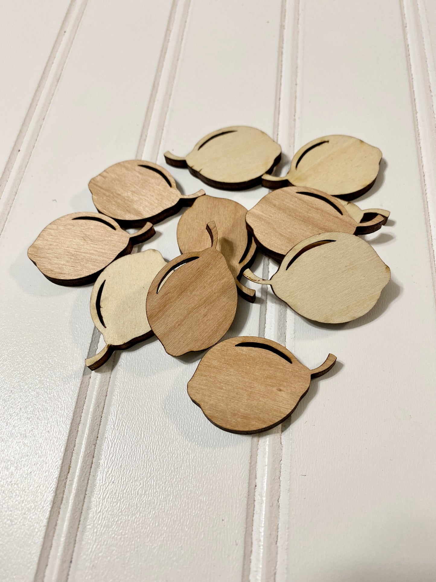 Lemon Shape Little Bitty / MINI Laser Cut Blank for DIY Project
