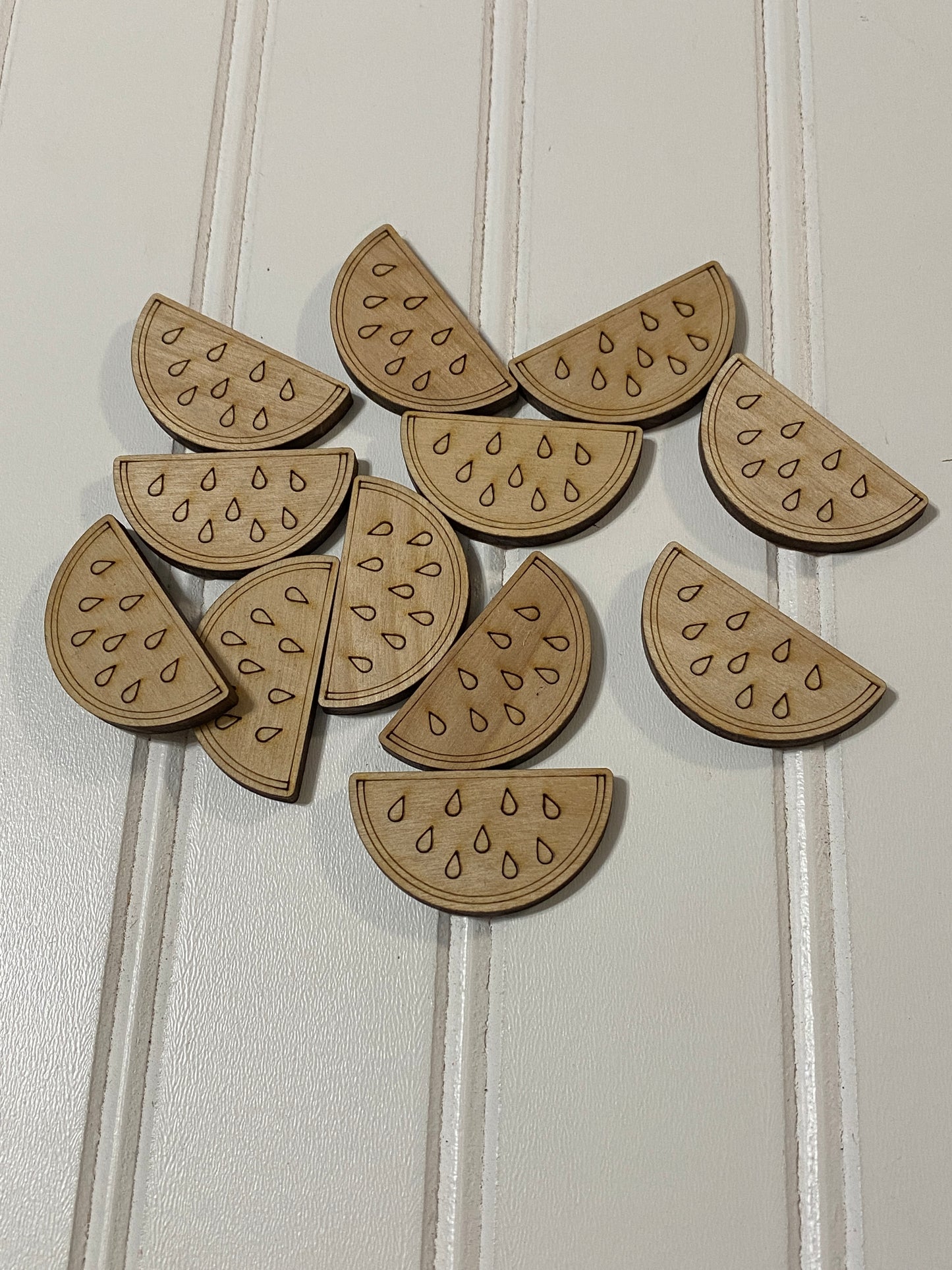 Watermelon Shape Little Bitty / MINI Laser Cut Blank for DIY Project
