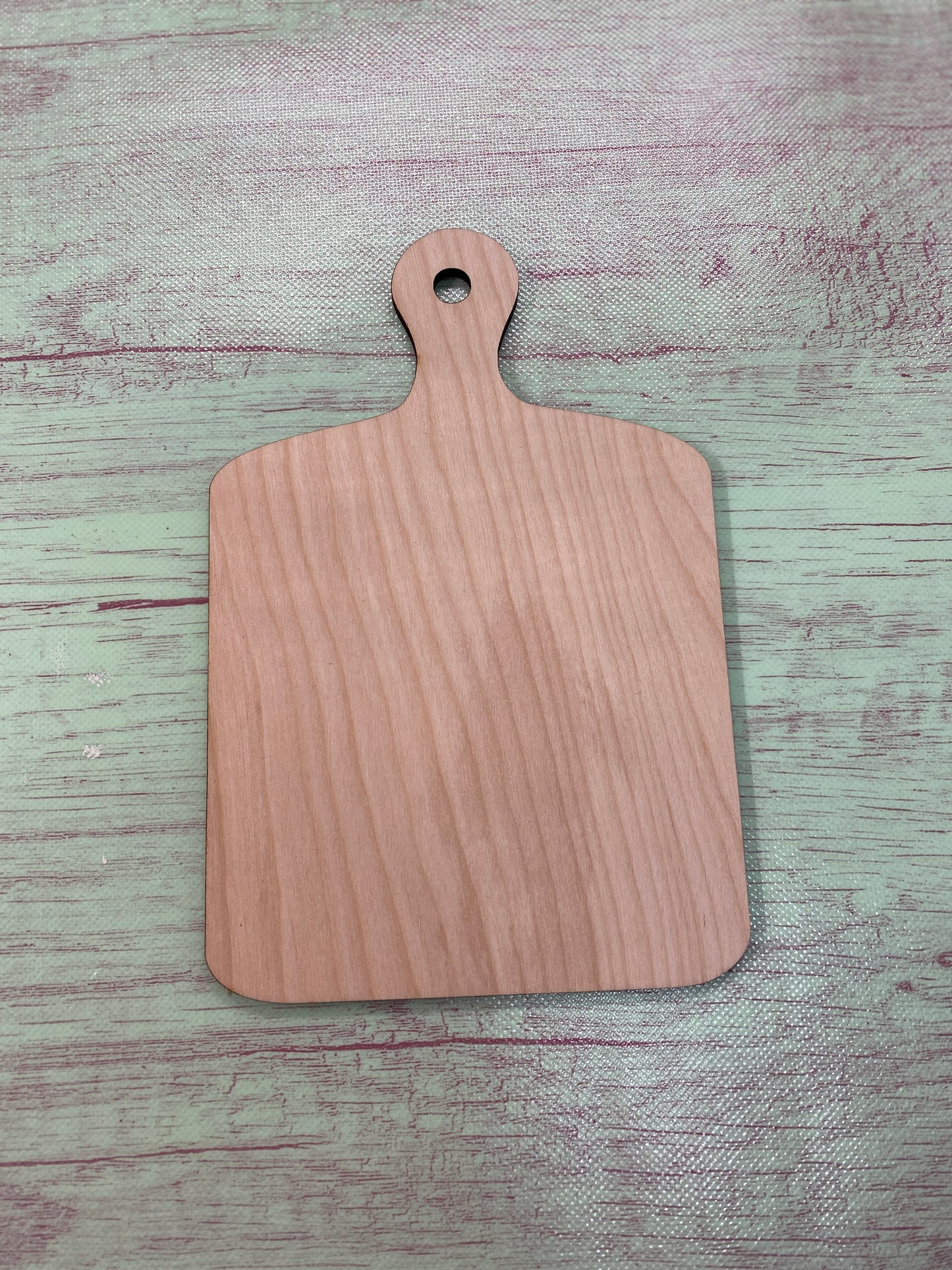 Cutting Board Shape Laser Cut Blank for DIY Project