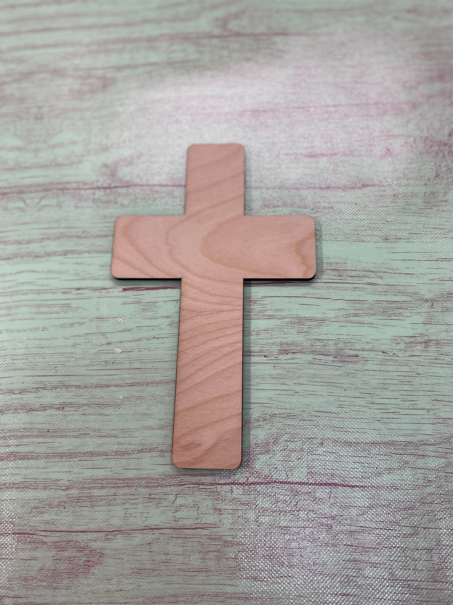 Cross Shape Laser Cut Blank for DIY Project