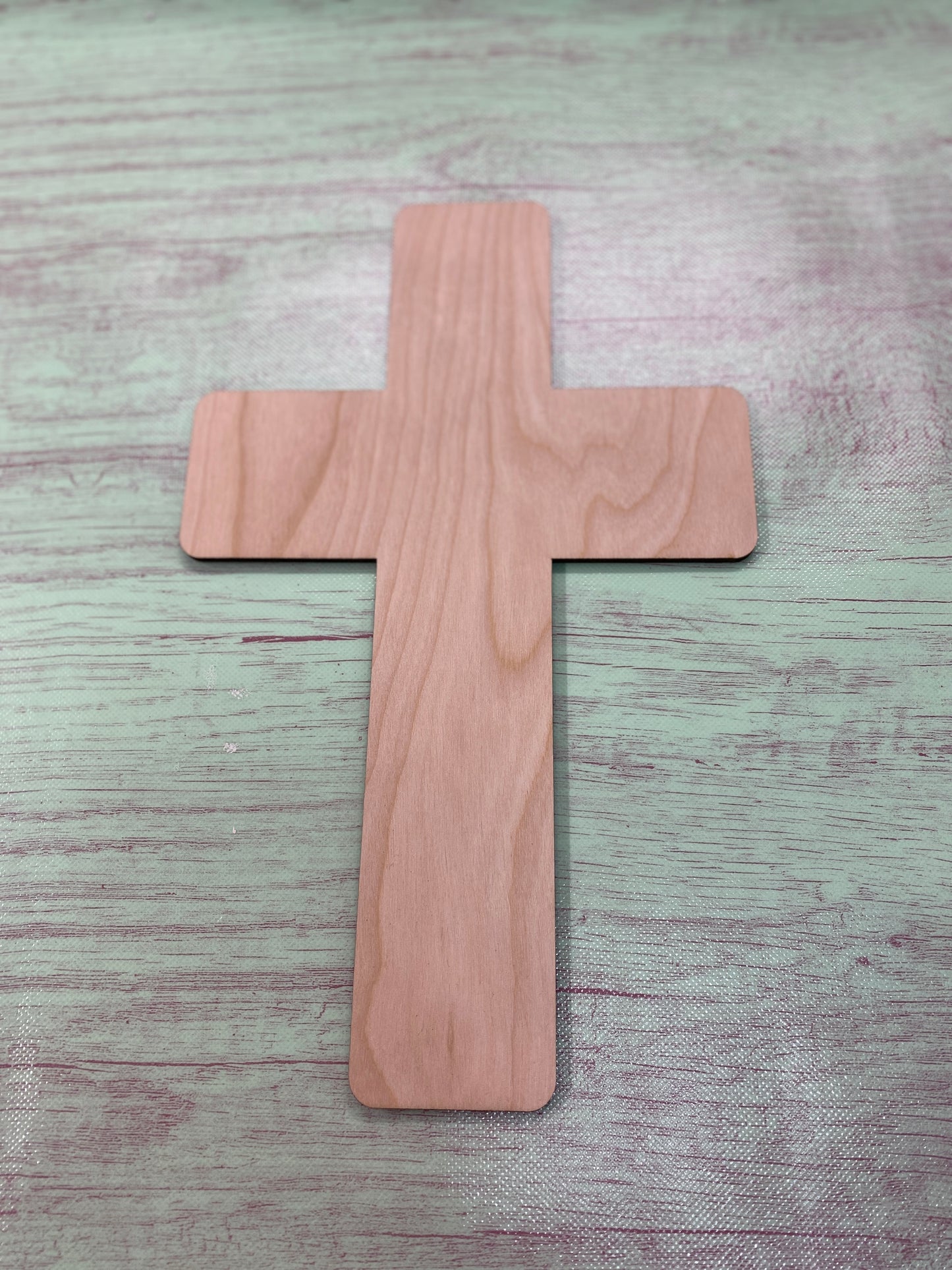 Cross Shape Laser Cut Blank for DIY Project