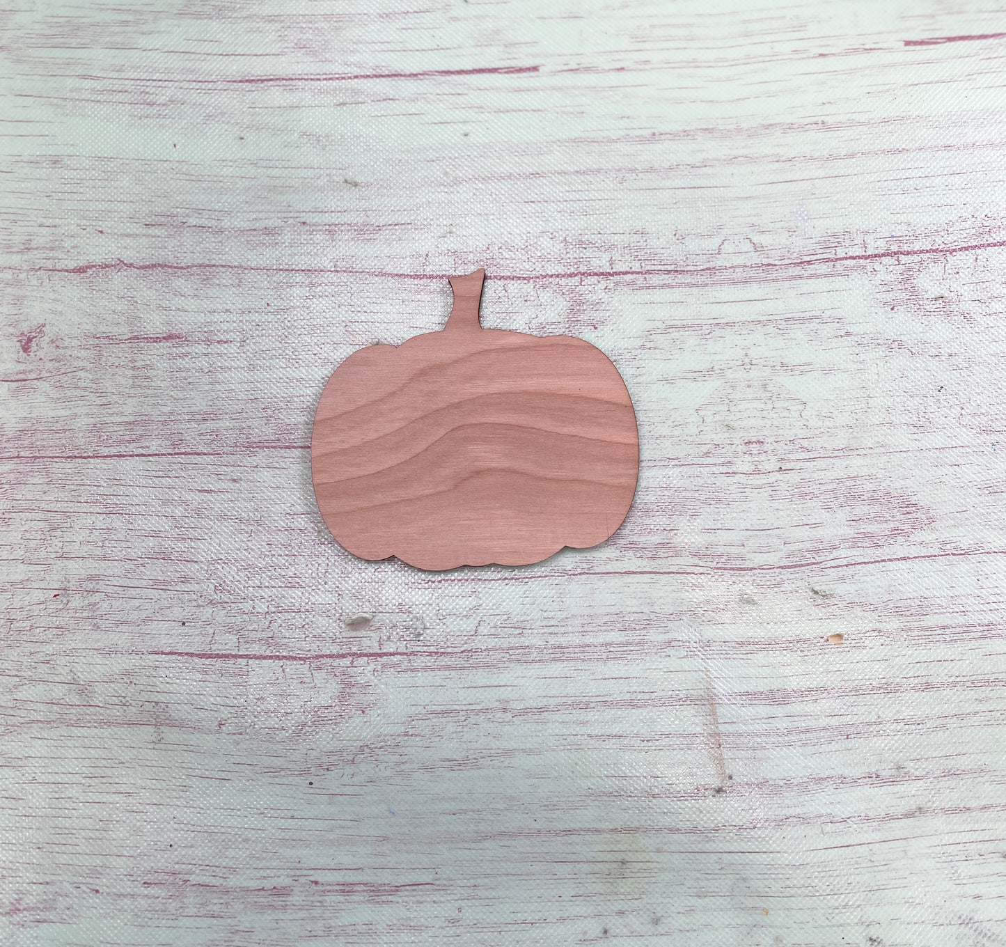 Pumpkin Shape Laser Cut Blank for DIY Project