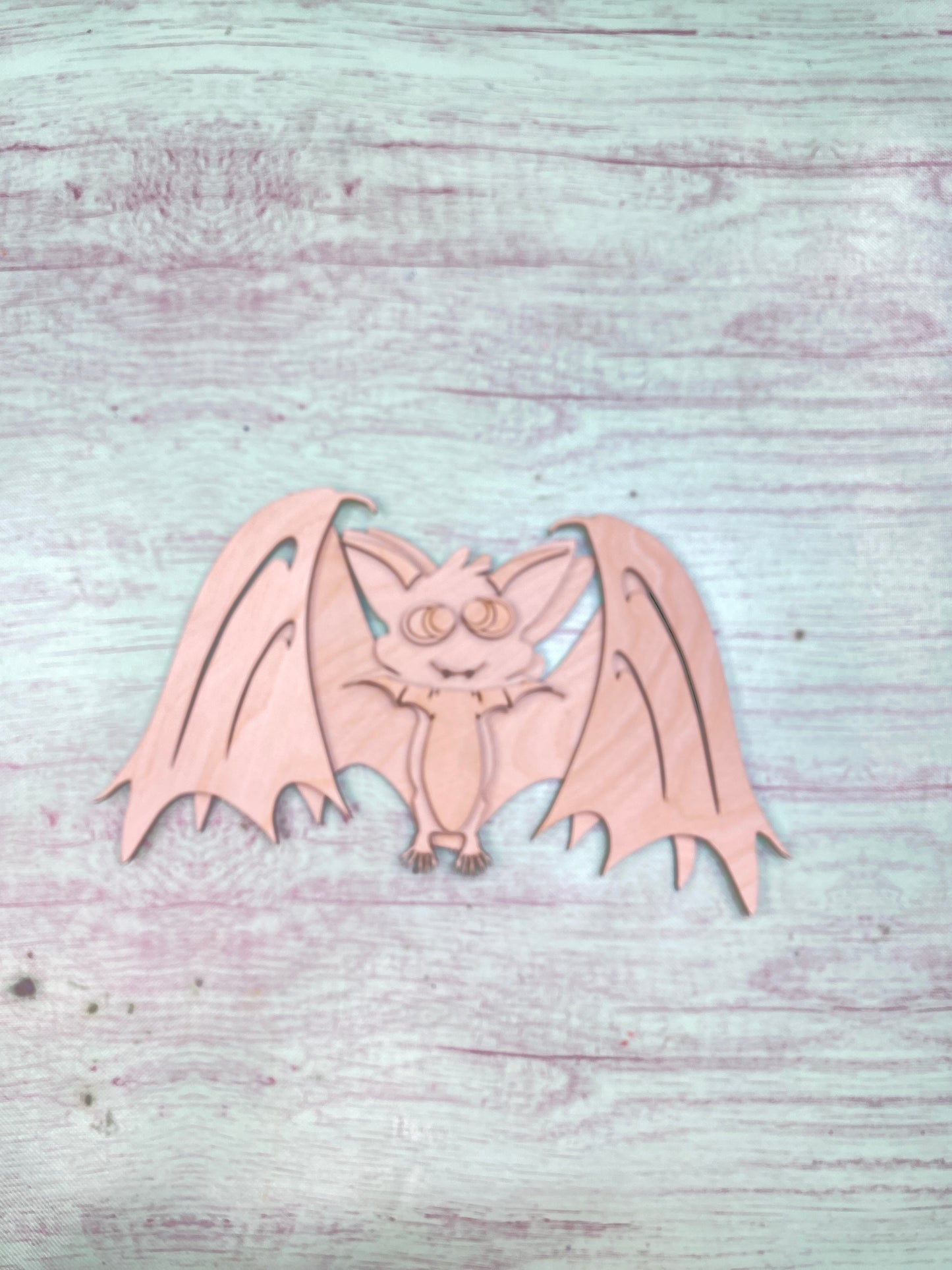 Hanging Bats Laser Cut Blank for DIY Project