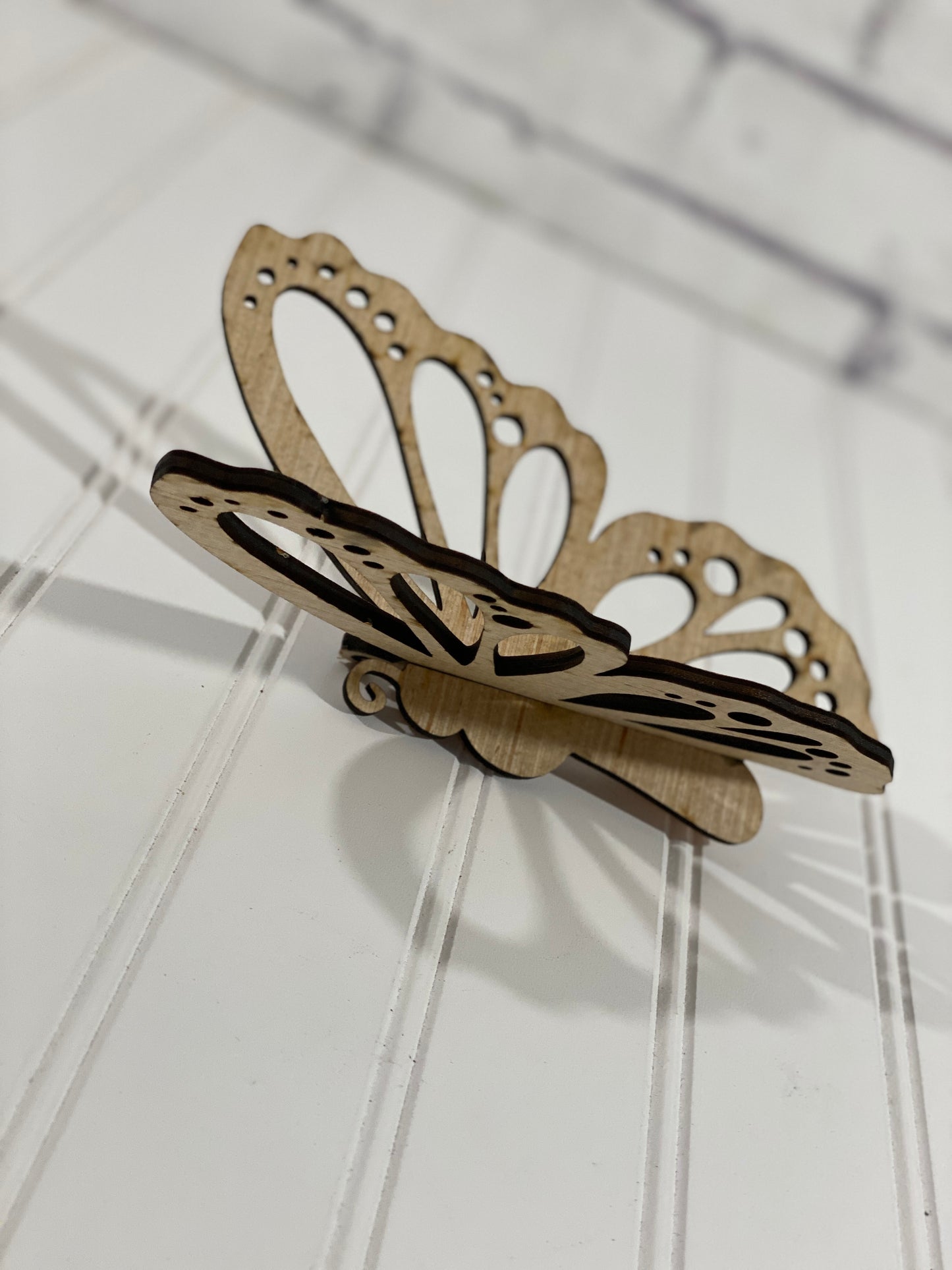 3D Butterfly Laser Cut Out Blank