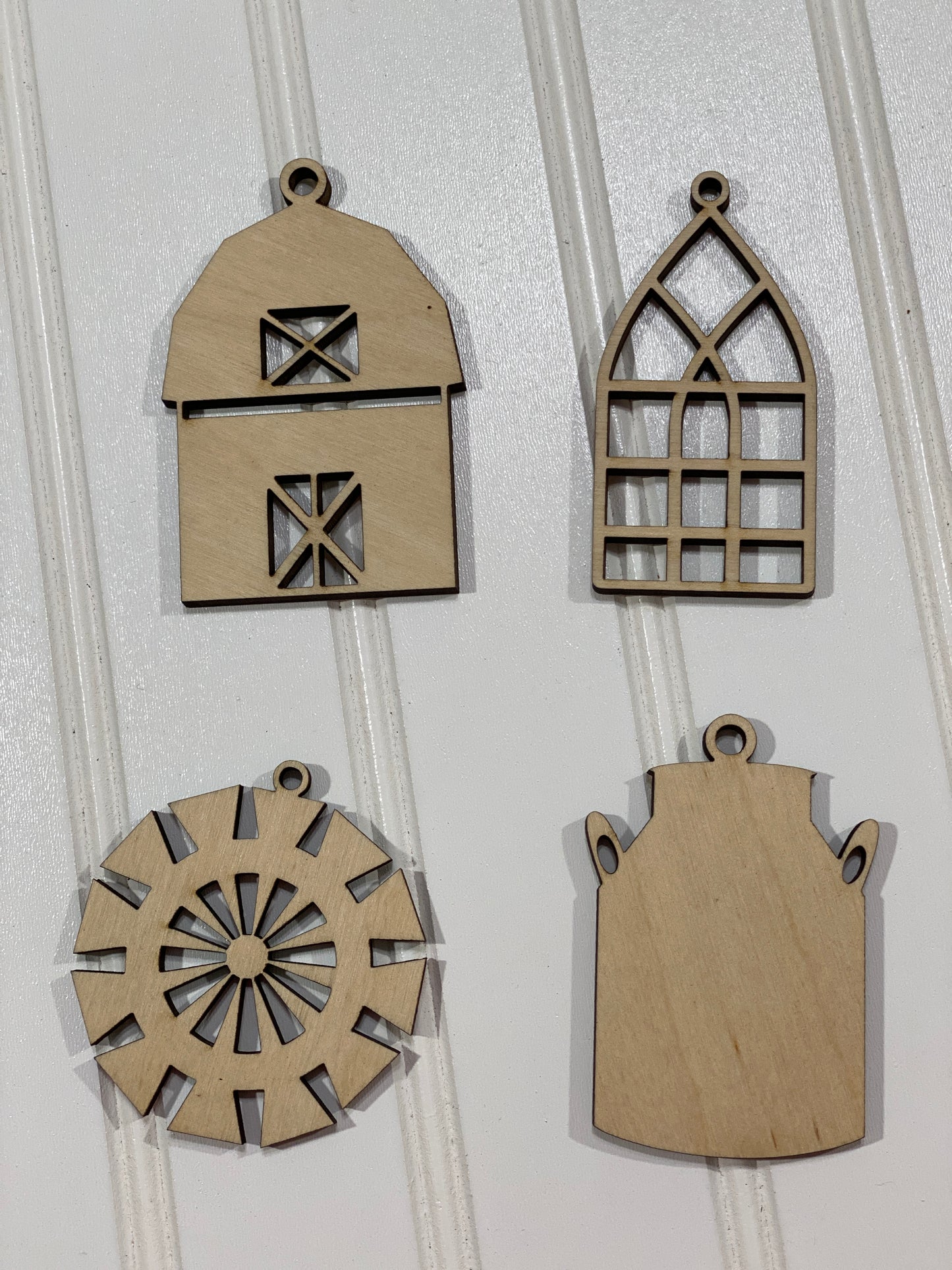 Farmhouse Charms /Pendants Laser Cut Out Blank