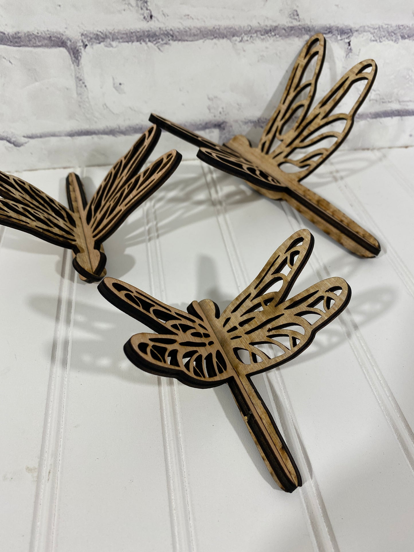 3D Dragonfly Laser Cut Out Blank