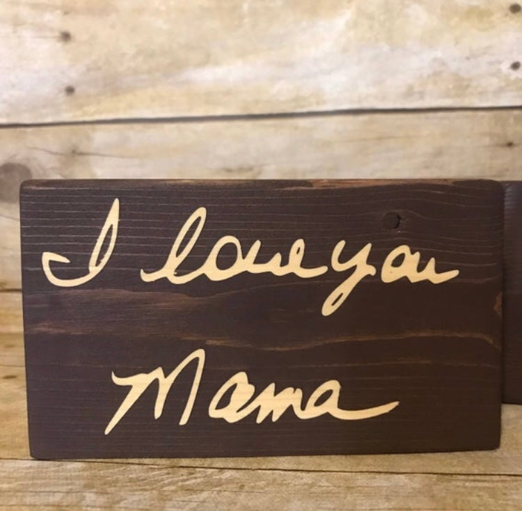 Memorial Signature Signs Signature Memorial Sign Memorial Gift Momento Keepsake Signature Shelf Sitter