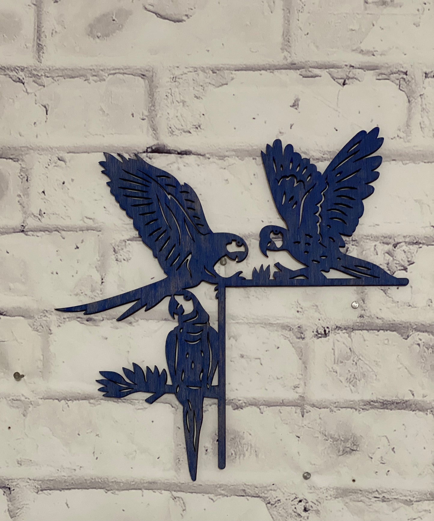 Bird Theme Doorframe Corner Accent Laser Cut Out Blank