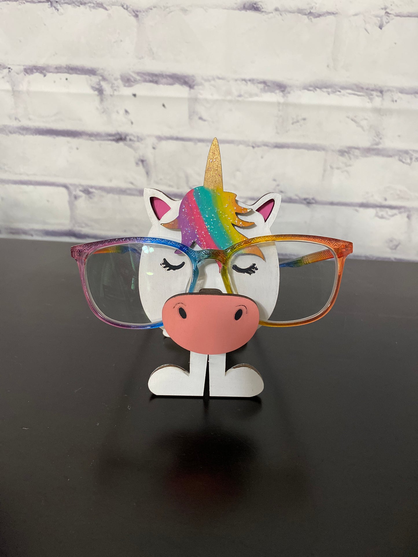 Eyeglass Holder, Unicorn, Hedgehog, Pig, Dino Eyeglass Stand