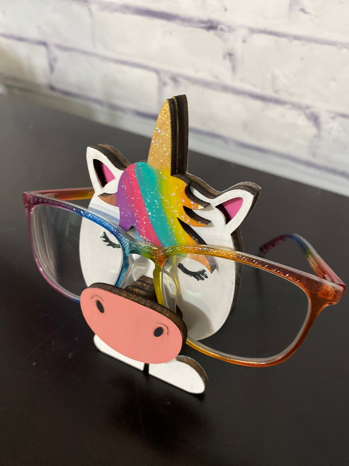 Eyeglass Holder, Unicorn, Hedgehog, Pig, Dino Eyeglass Stand