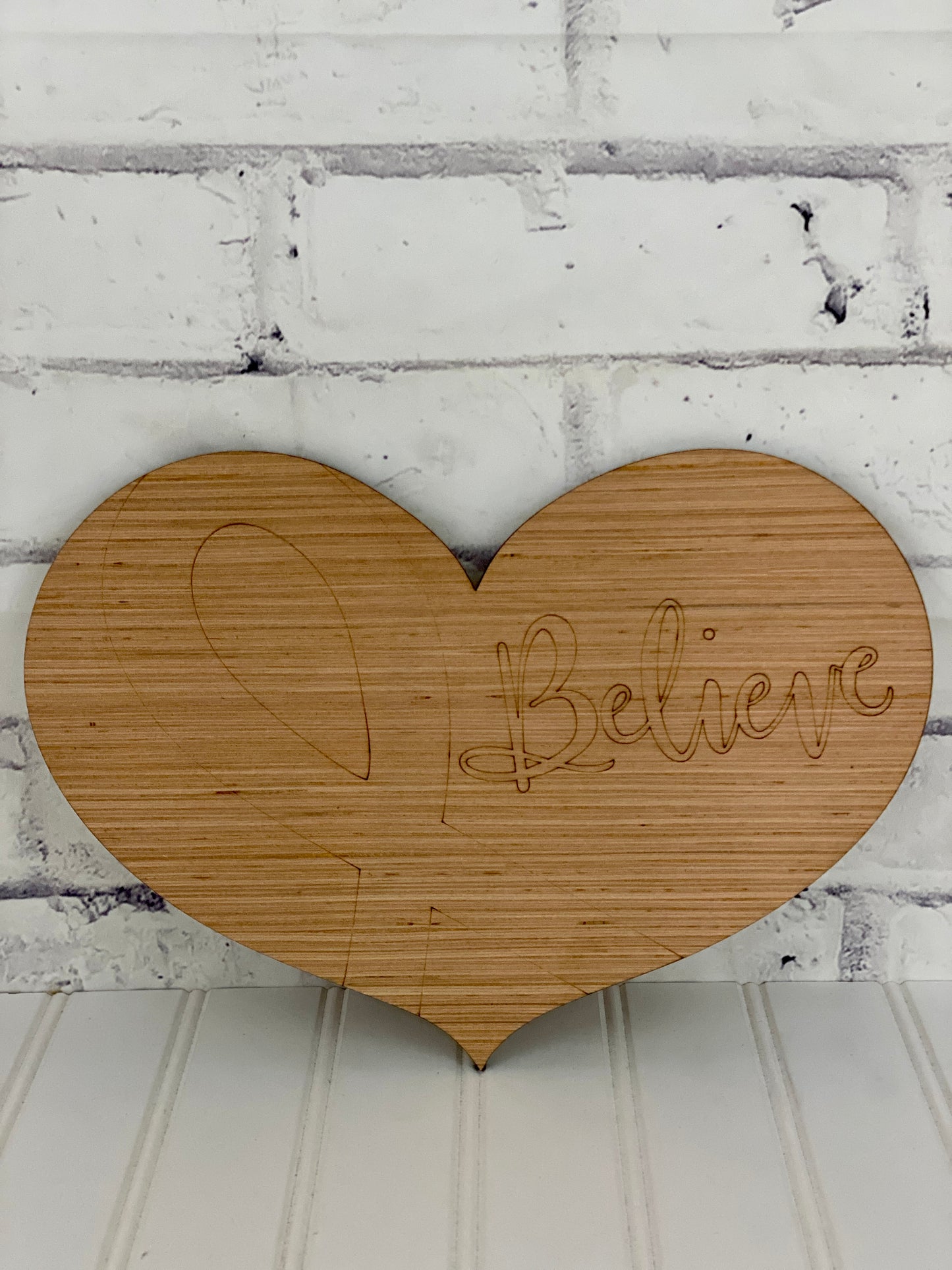 Awareness Door Hanger Laser Cut / Engraved Wooden Blank