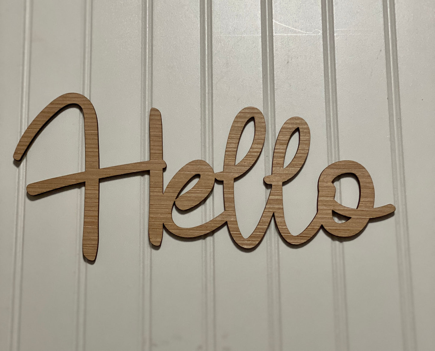 Ship Lap Blank Door Hanger Pallet Style Round Sign