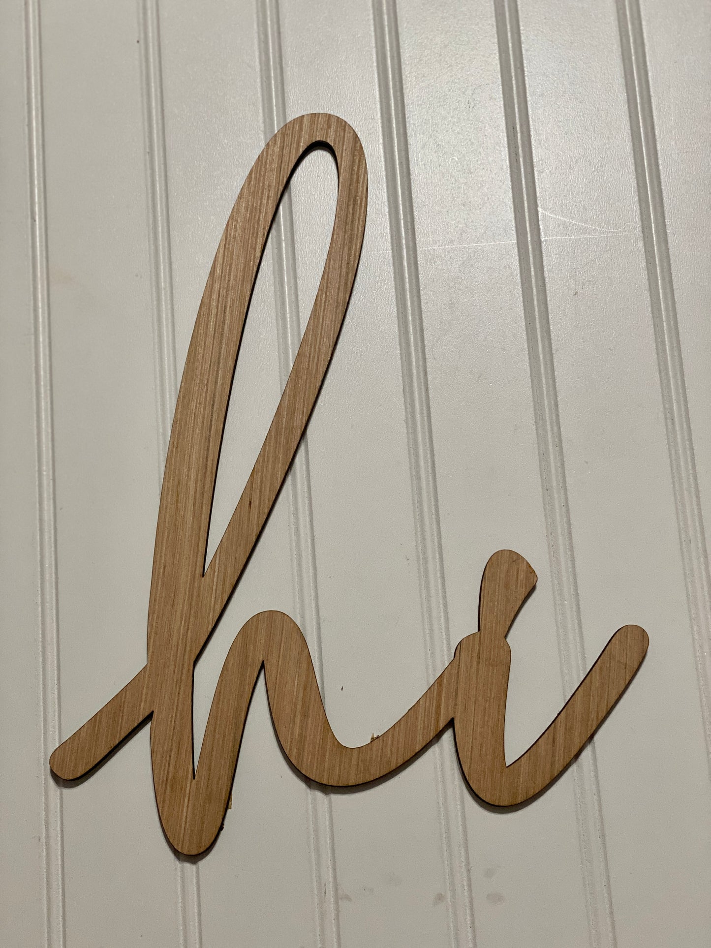 Ship Lap Blank Door Hanger Pallet Style Round Sign