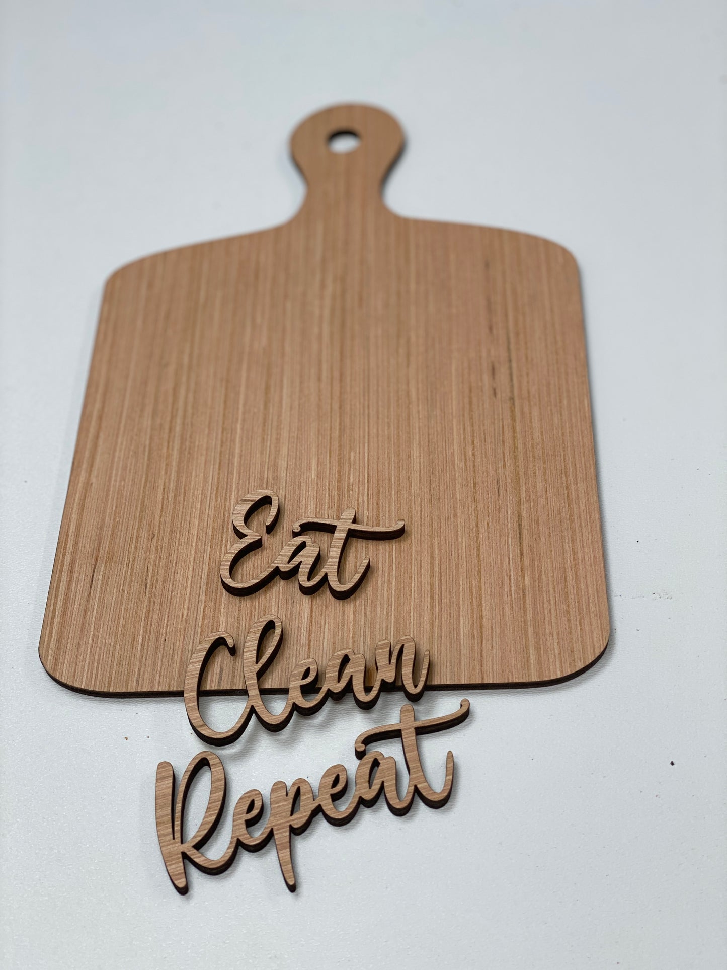 Cutting Board Shaped Sign / Laser Cut Blank for DIY Project