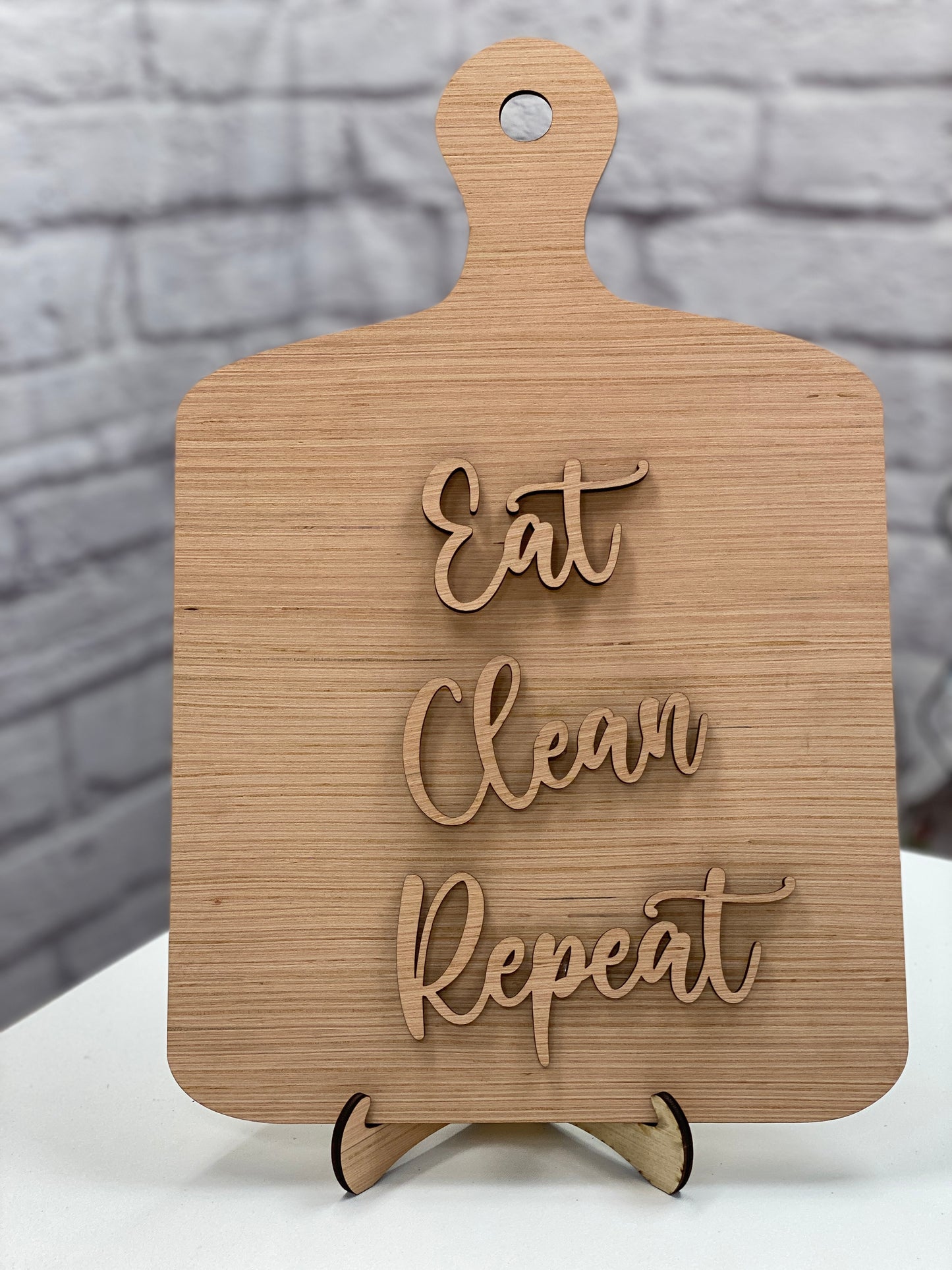 Cutting Board Shaped Sign / Laser Cut Blank for DIY Project