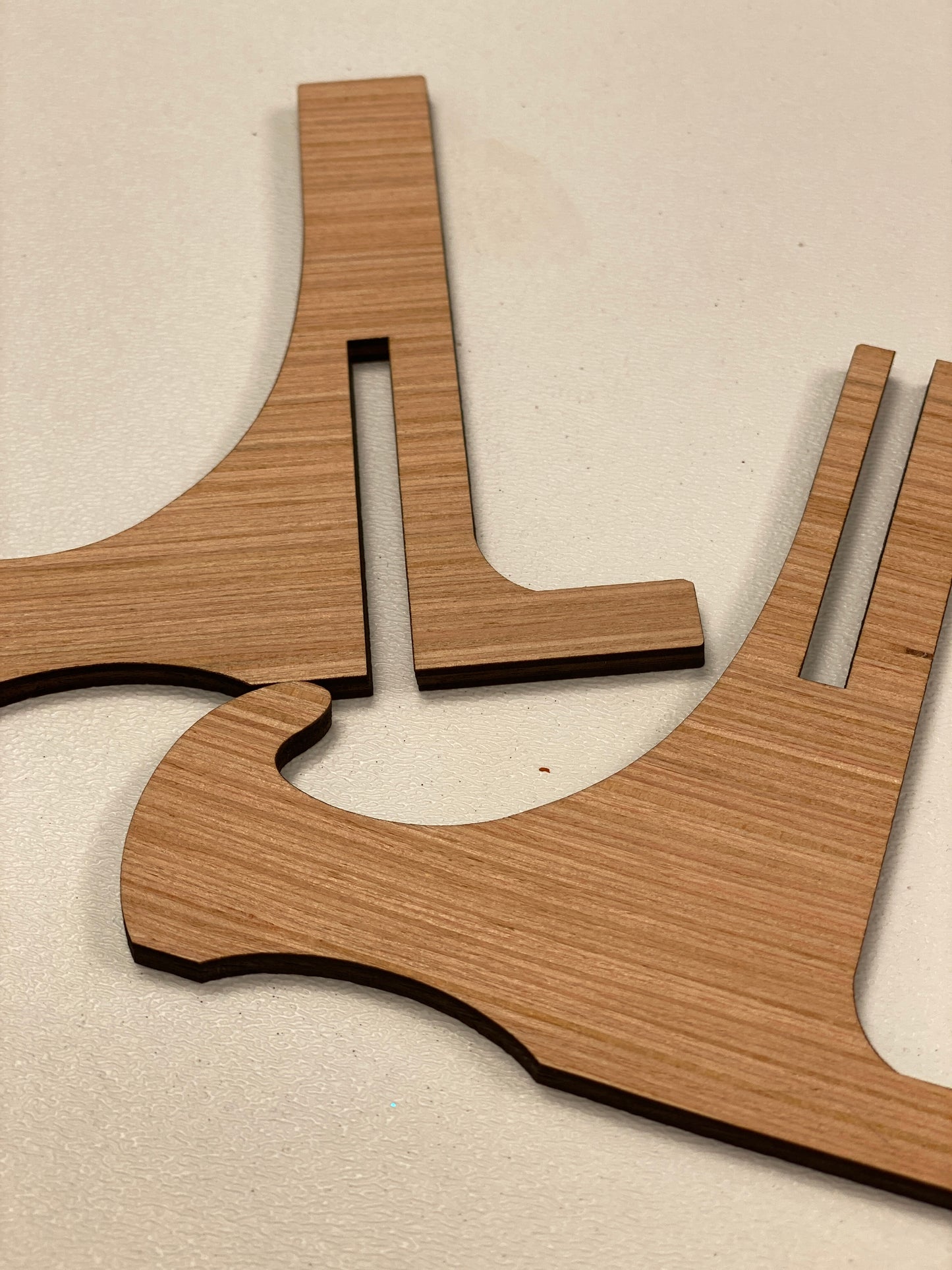 Easels for Tiered Tray Stands and Small Signs, Tiered Tray Stands - Blank