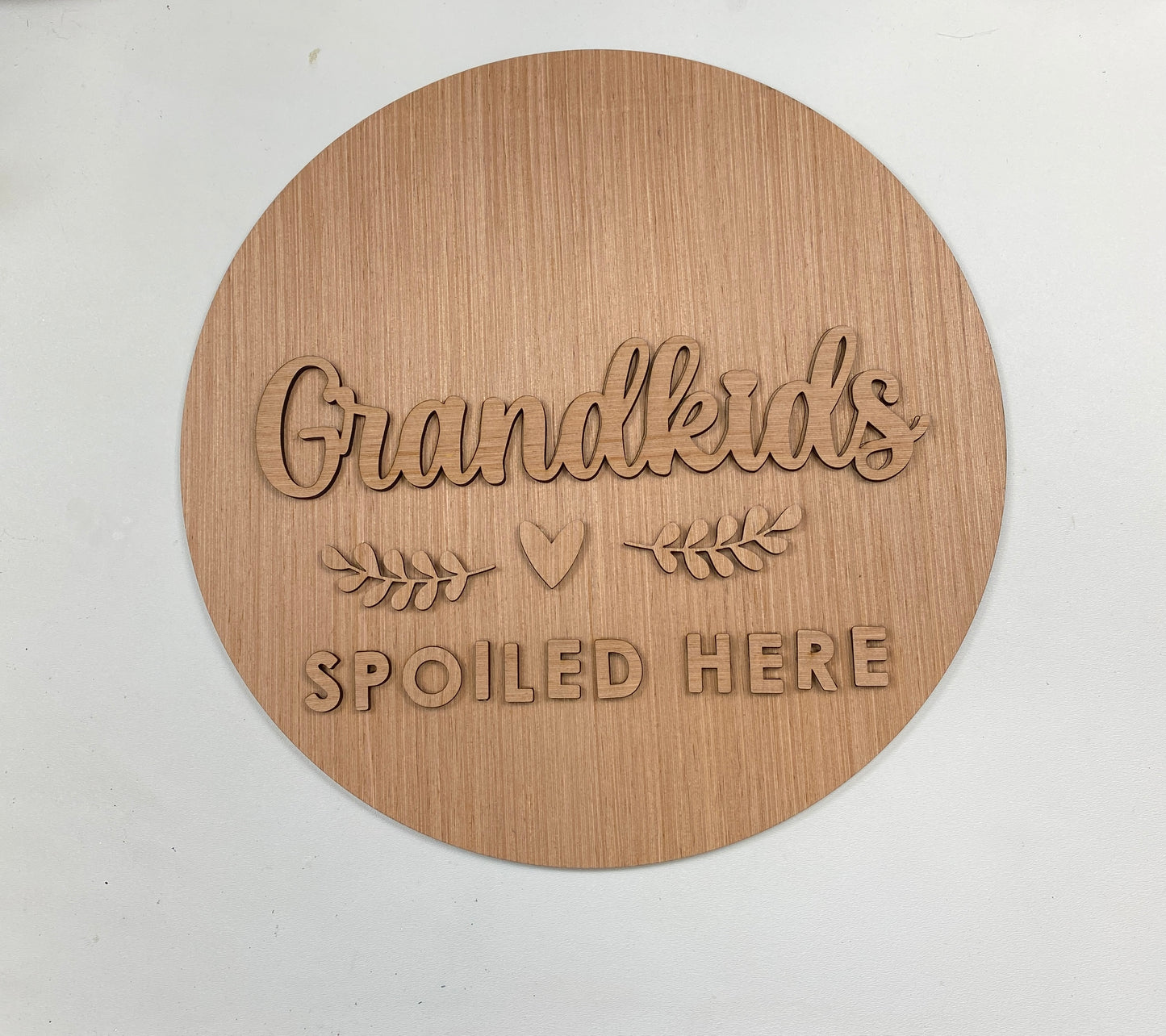 Grandkids Spoiled Here Door Hanger