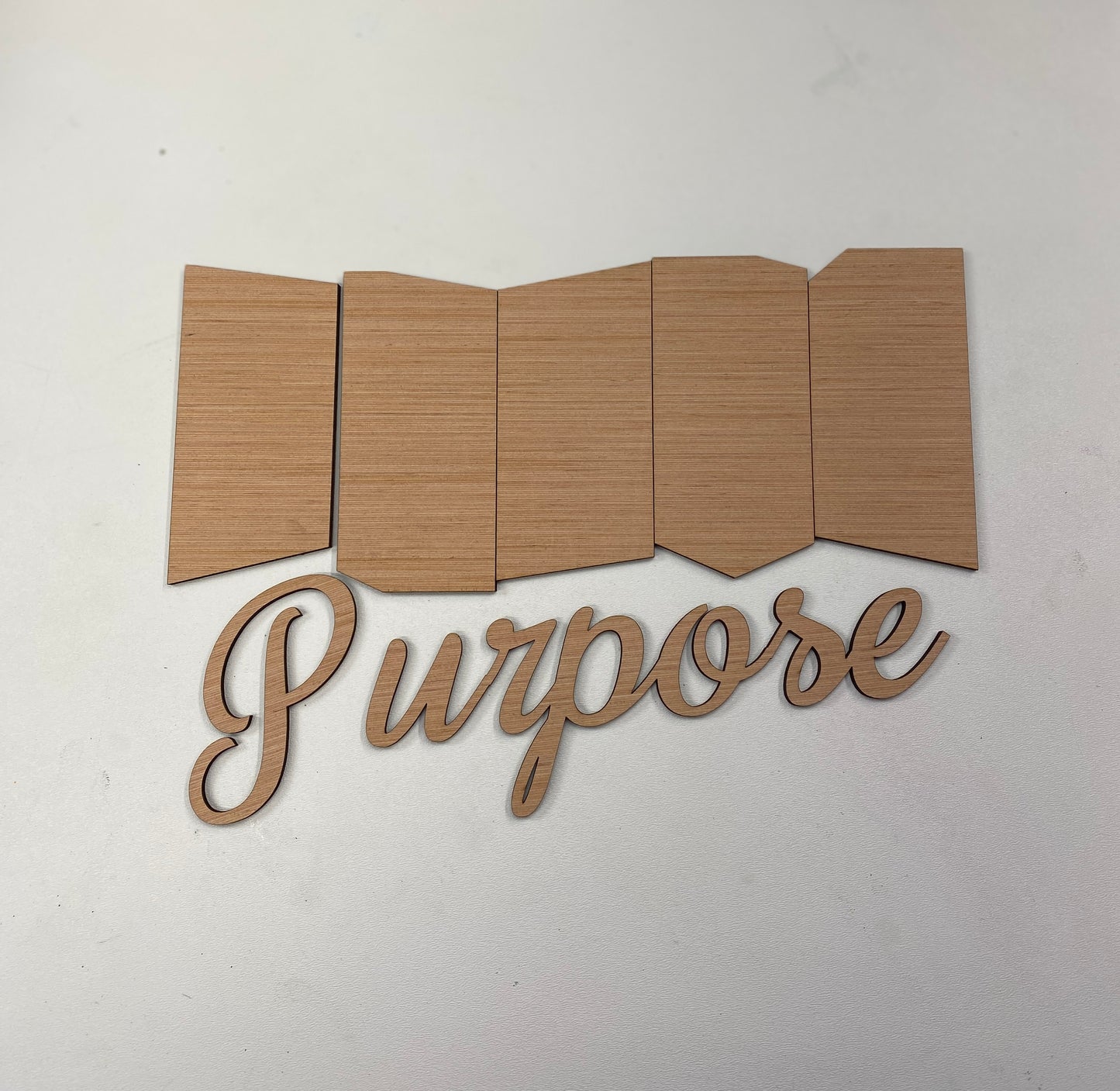 Word of The Year Laser Cut Out DIY Blank