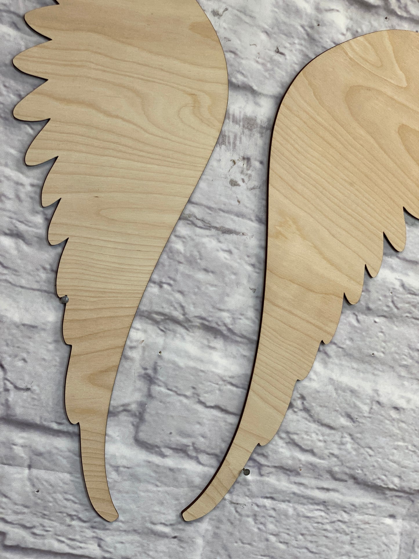 Angel Wings Wooden Laser Cut Out Blank