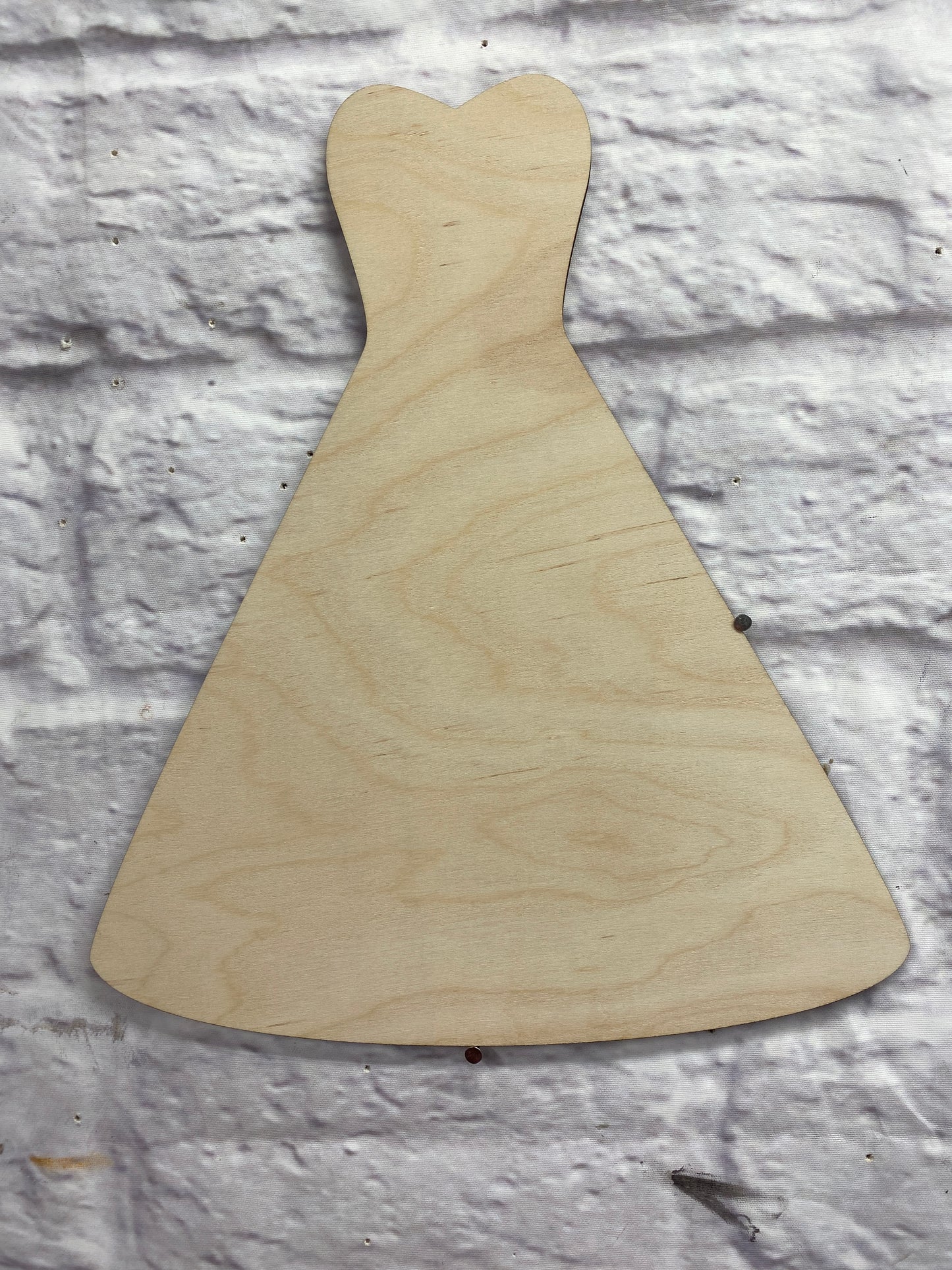 Dress Shapes / Take Five Dress Shapes Laser Cut / Engraved Wooden Blank