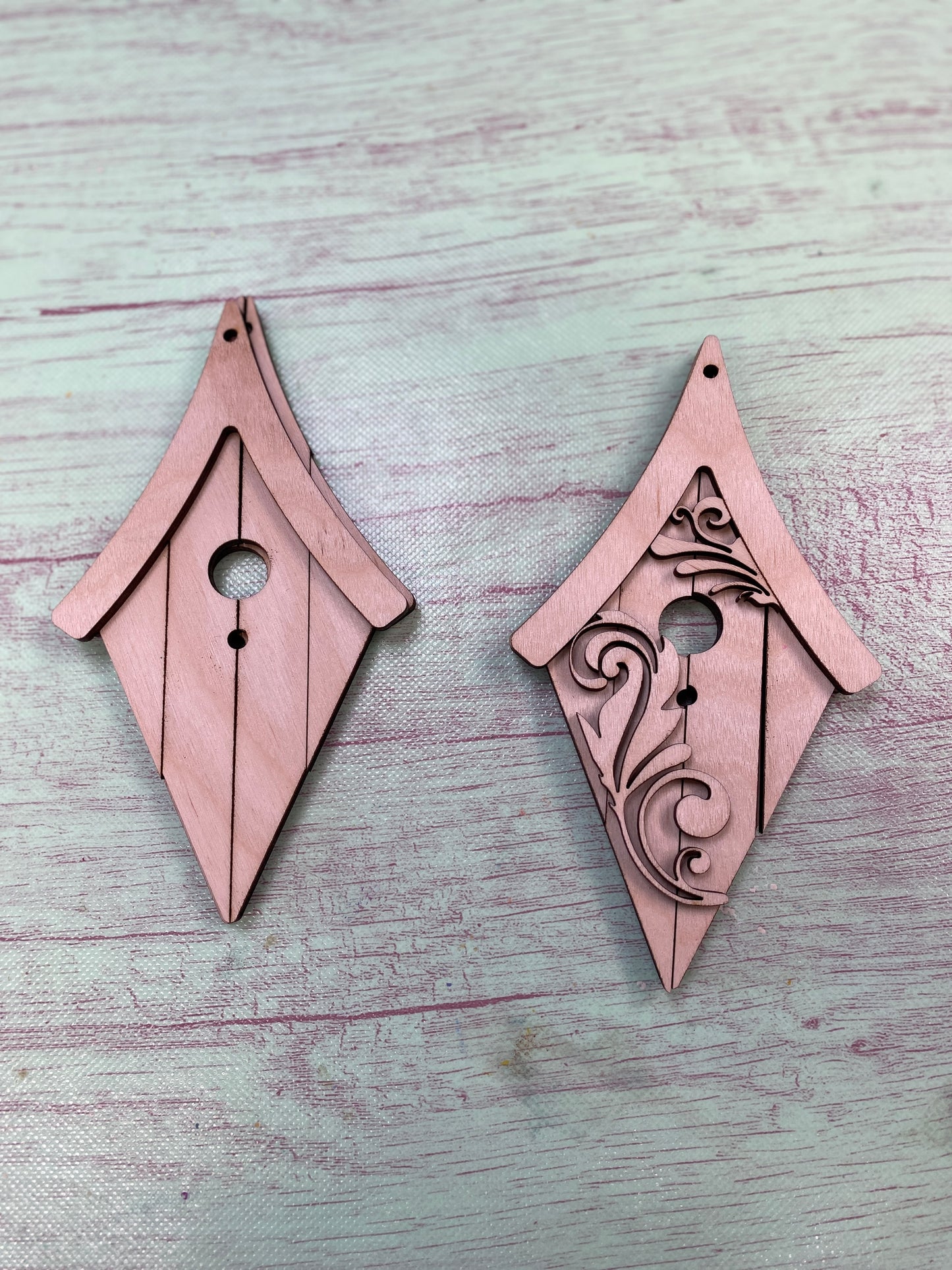 Birdhouse DIY Laser Cut / Engraved Wooden Blank