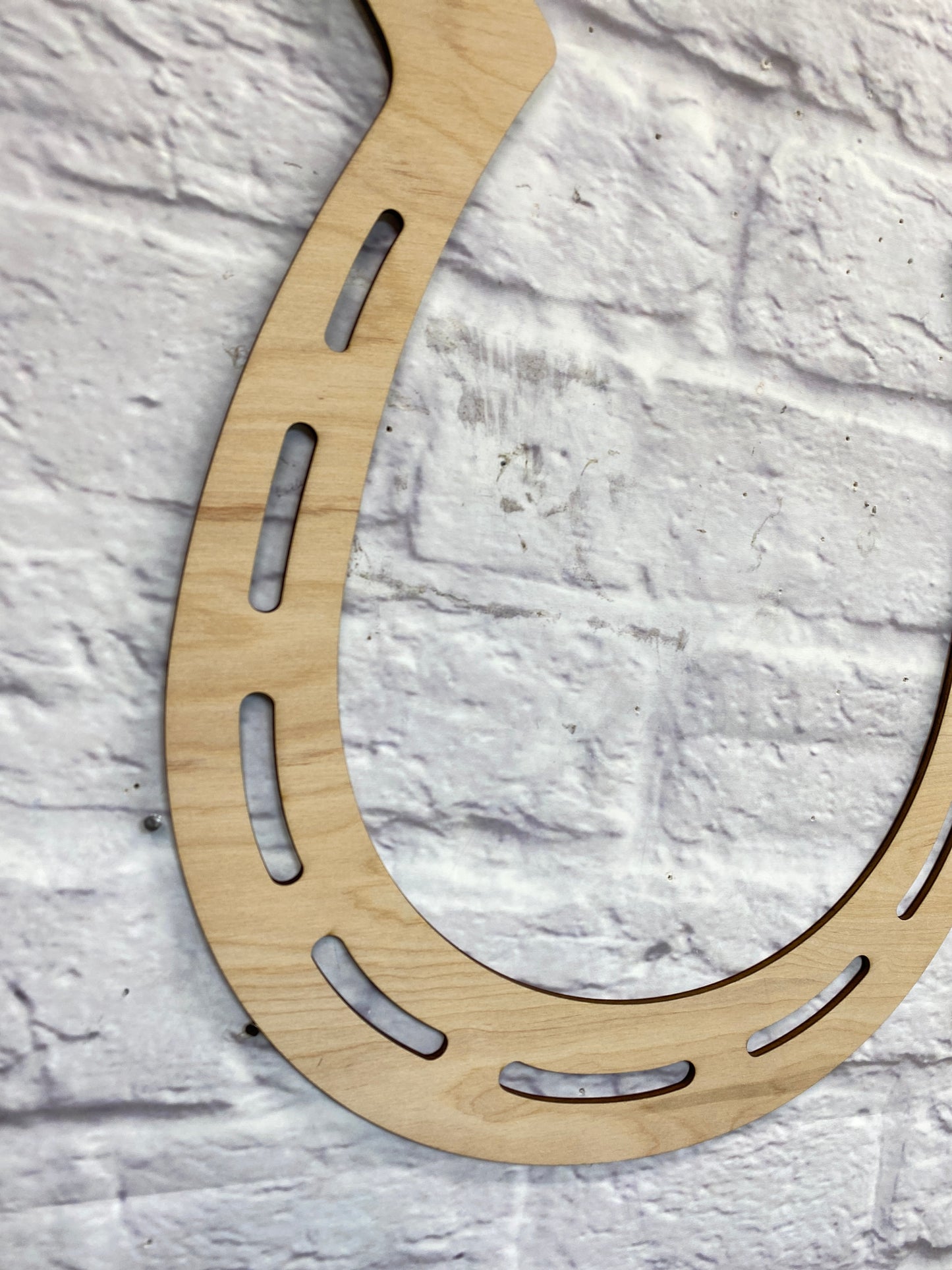Horseshoe Laser Cut Door Hanger / Blanks for DIY Project