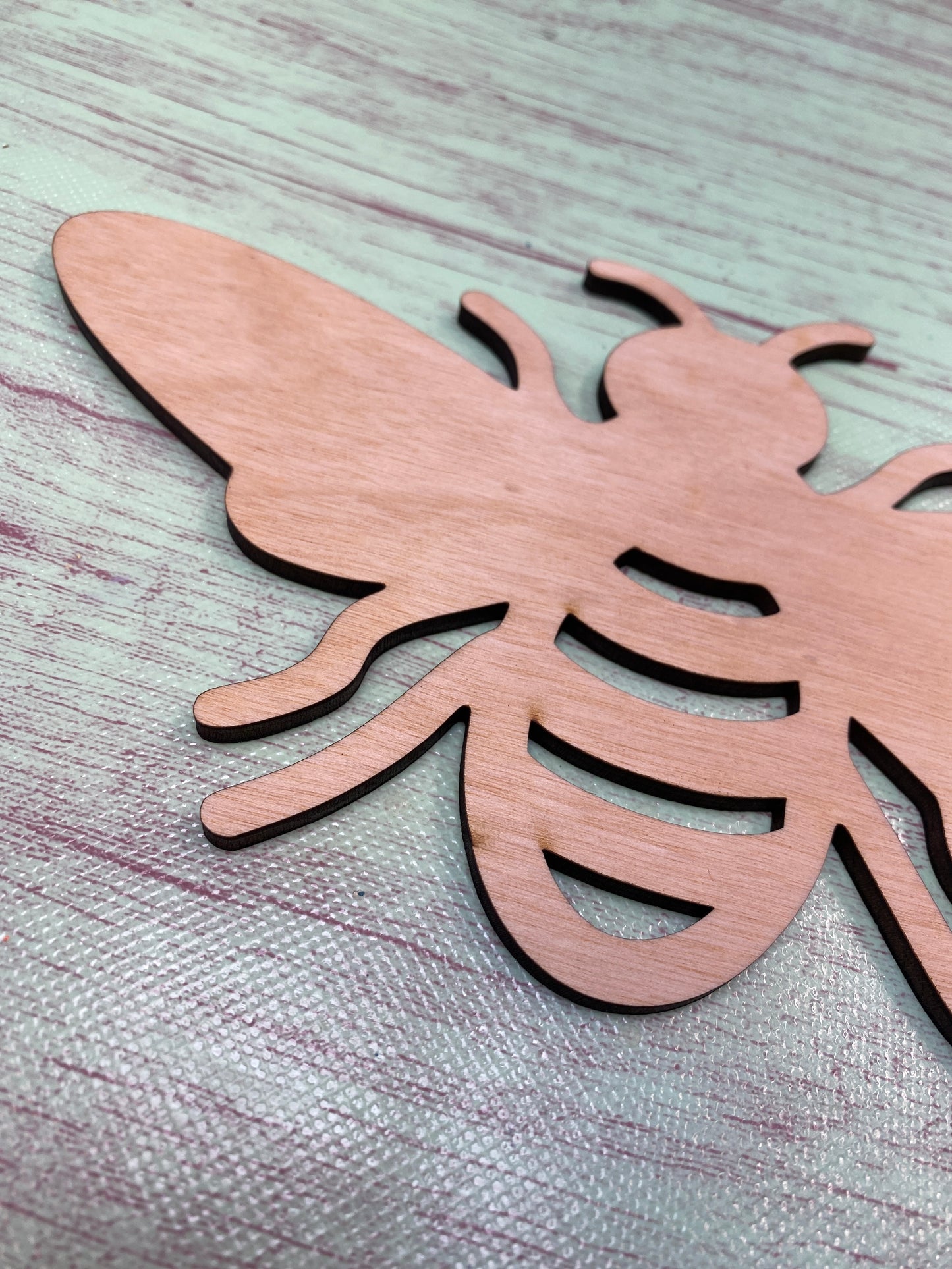 Bee Shape Laser Cut Blank for DIY Project