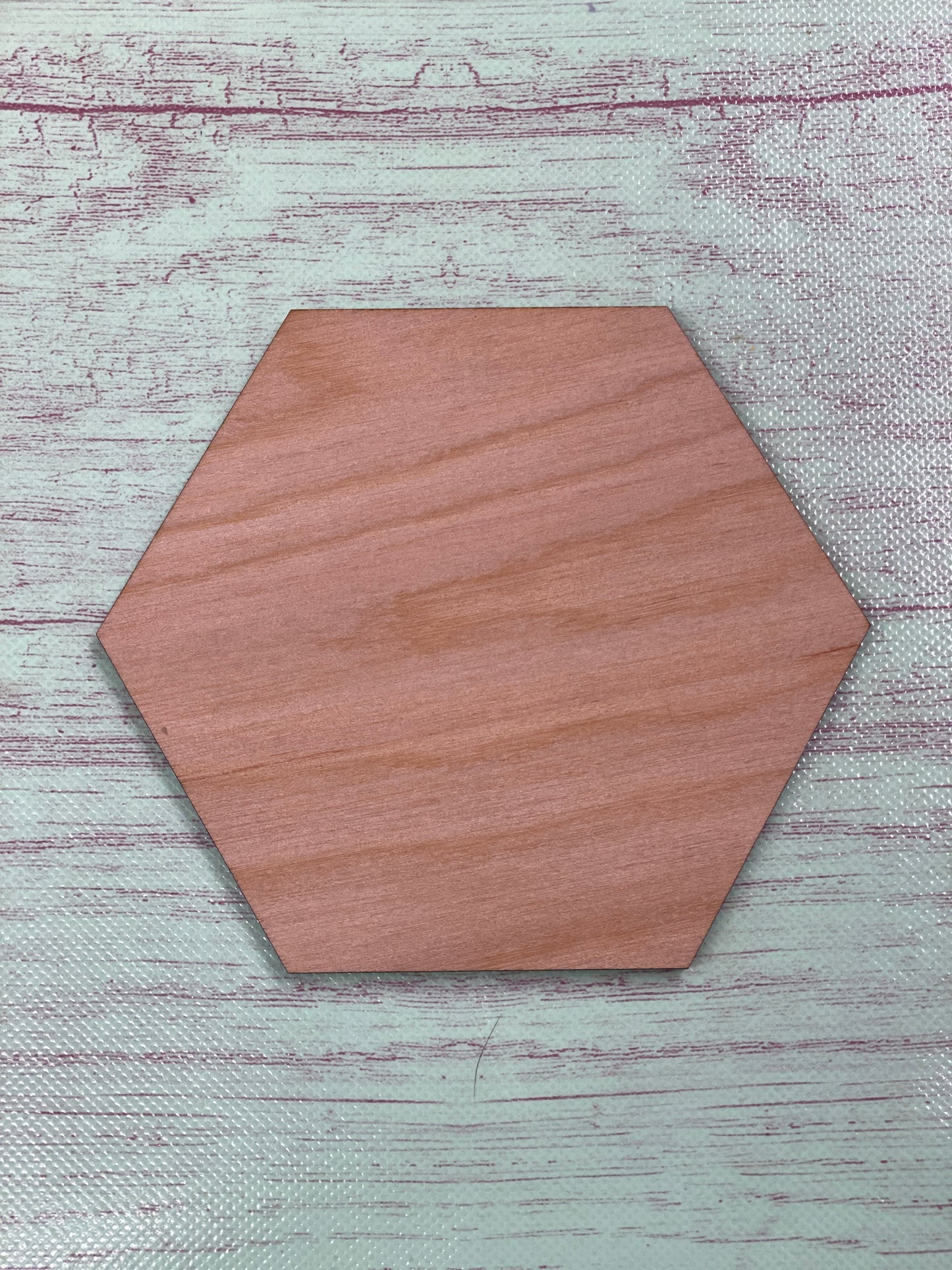 Honeycomb / Hexagon Shape Laser Cut Blank for DIY Project