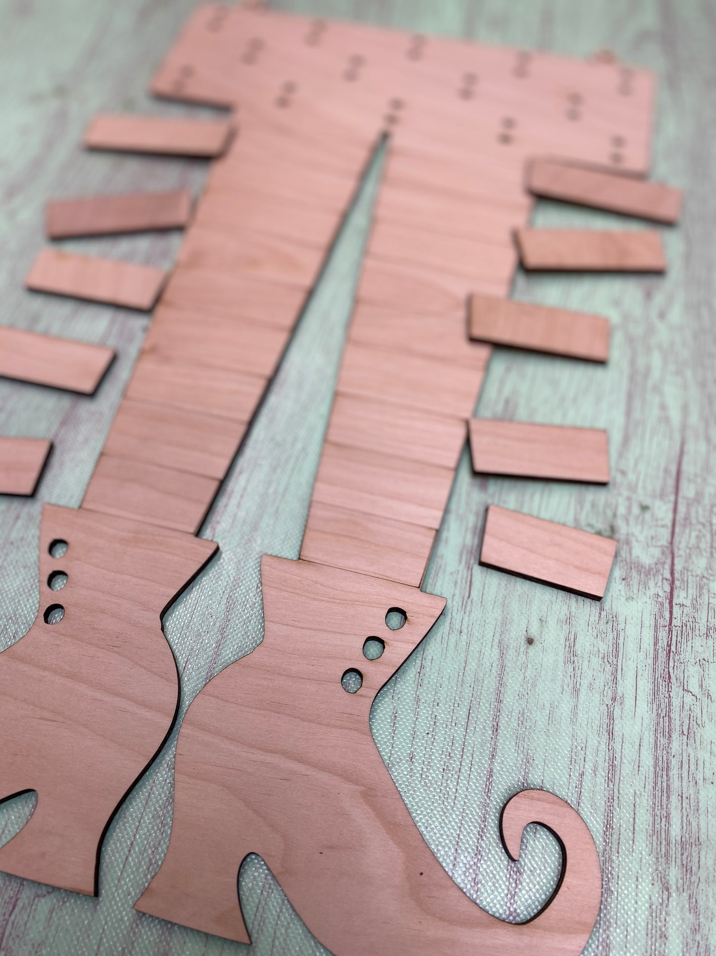 Witches Legs / Wreath Form / Halloween Decor / Laser Cut Door Hanger / Blanks for DIY Project