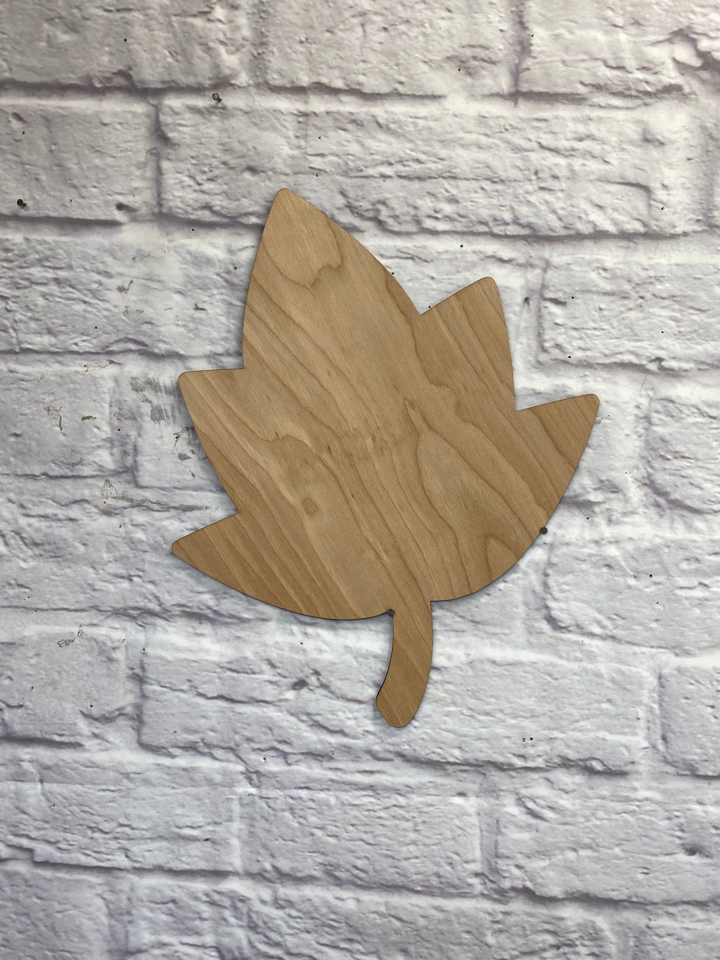 Maple Leaf Shape Laser Cut Blank for DIY Project