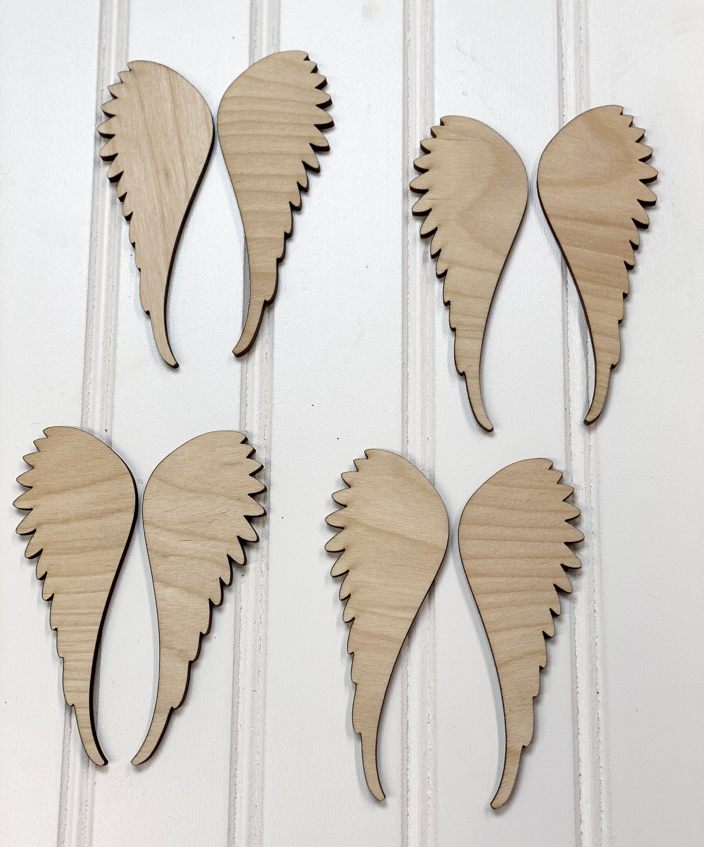 Angel Wings Wooden Laser Cut Out Blank