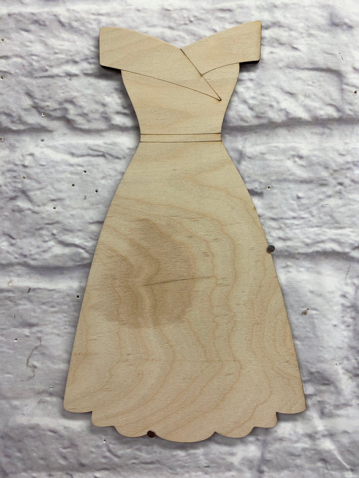 Dress Shapes / Take Five Dress Shapes Laser Cut / Engraved Wooden Blank