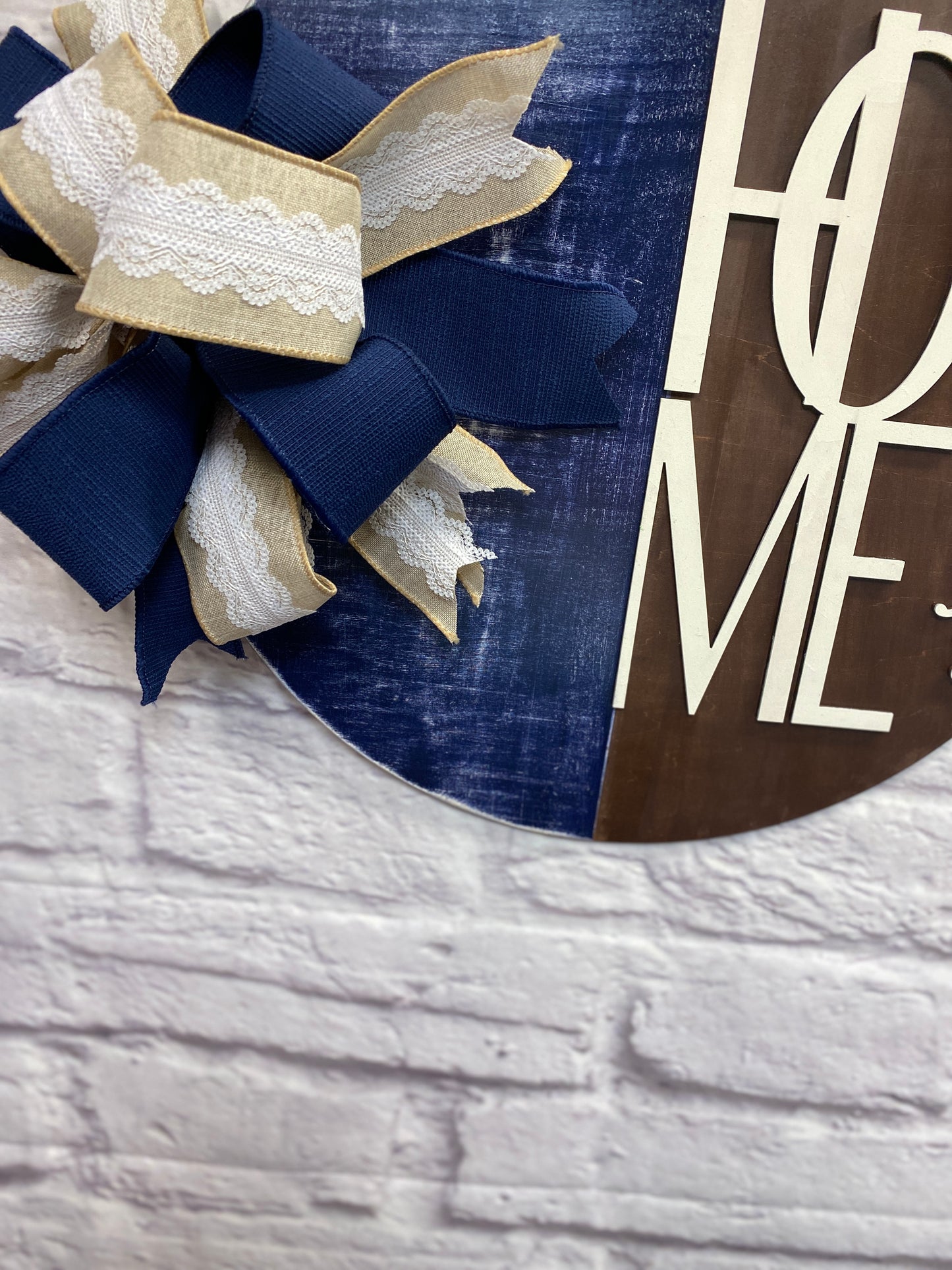Home Sweet Home Door Hanger / Wall Décor Laser Cut Blank for DIY Project
