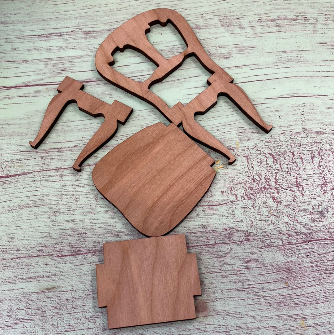 Mini Chairs for Mantle / Tiered Trays and More