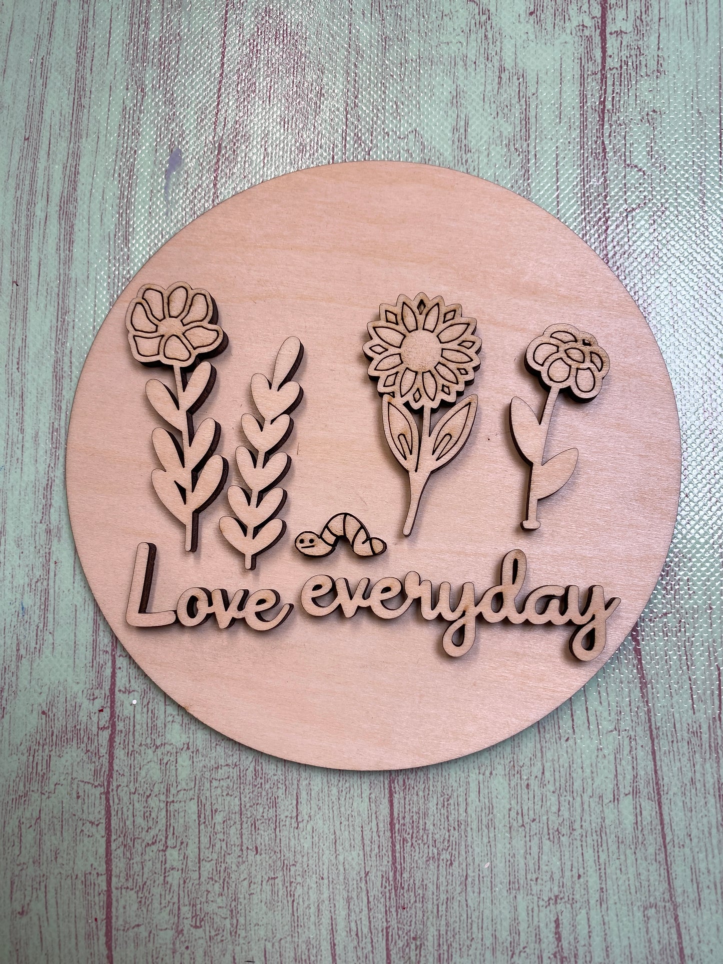 Shiplap Interchangeable Sign / Laser Cut Blank for DIY Project