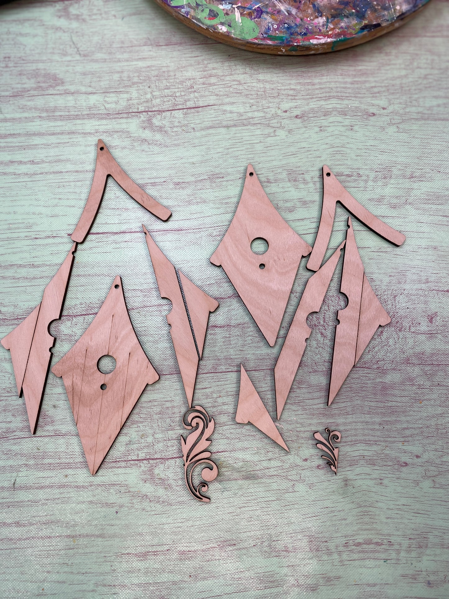 Birdhouse DIY Laser Cut / Engraved Wooden Blank