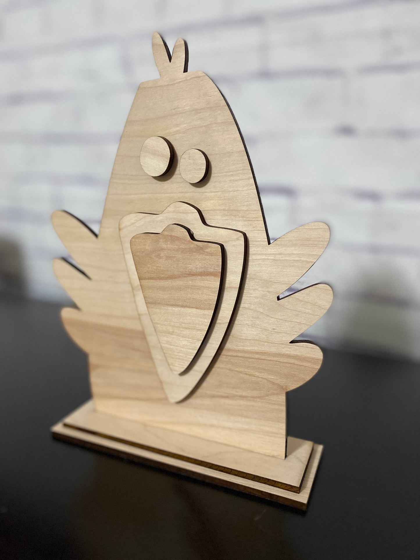 Crow Family Shelf Sitter / Halloween Fall Decor / Laser Cut Door Hanger / Blanks for DIY Project